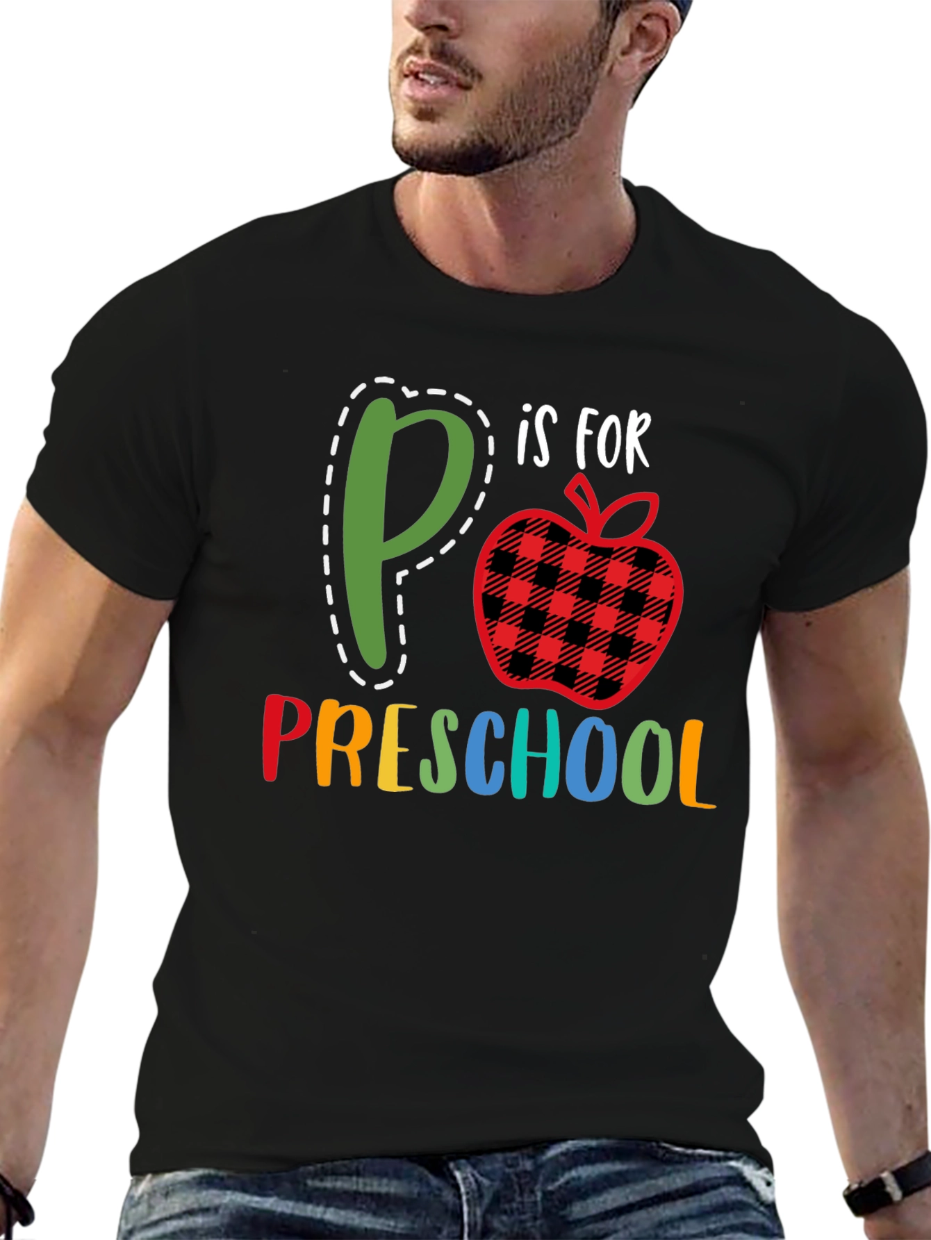 P is for Preschool T-Shirt Teacher Apparel