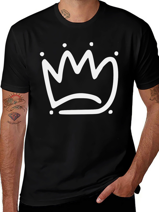 Crown Graphic Tee - Modern Design