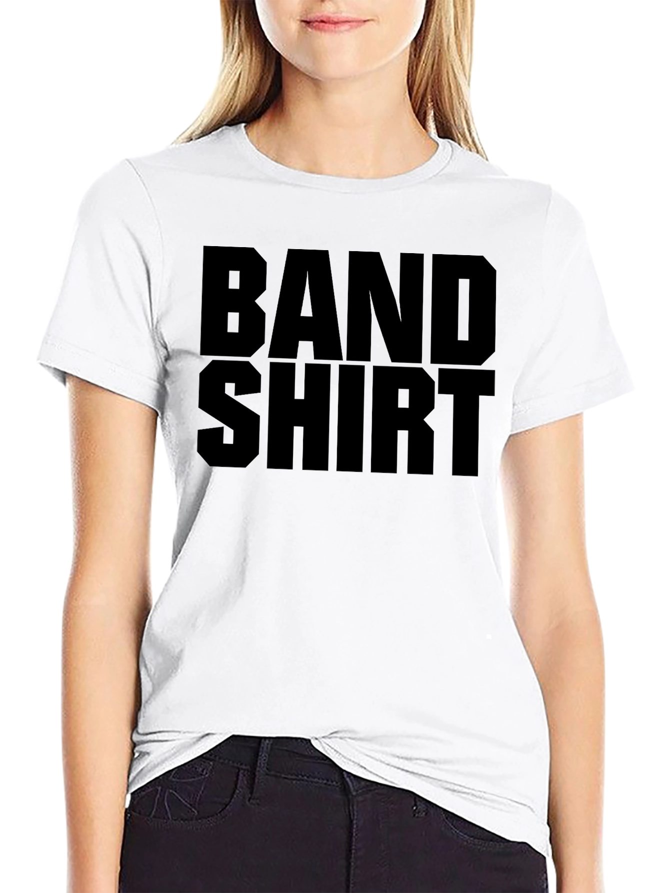 Band Shirt - Black Graphic Tee