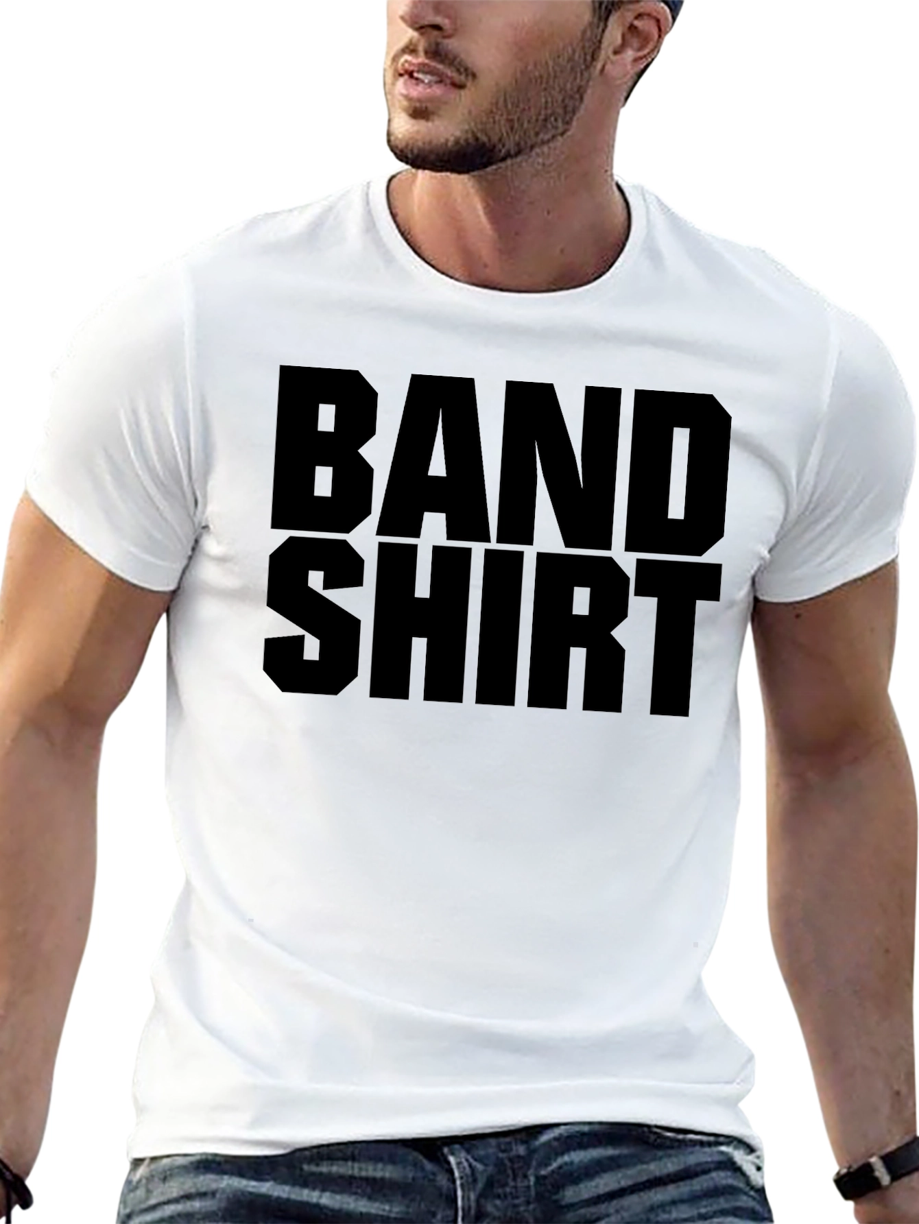 Band Shirt - Black Graphic Tee