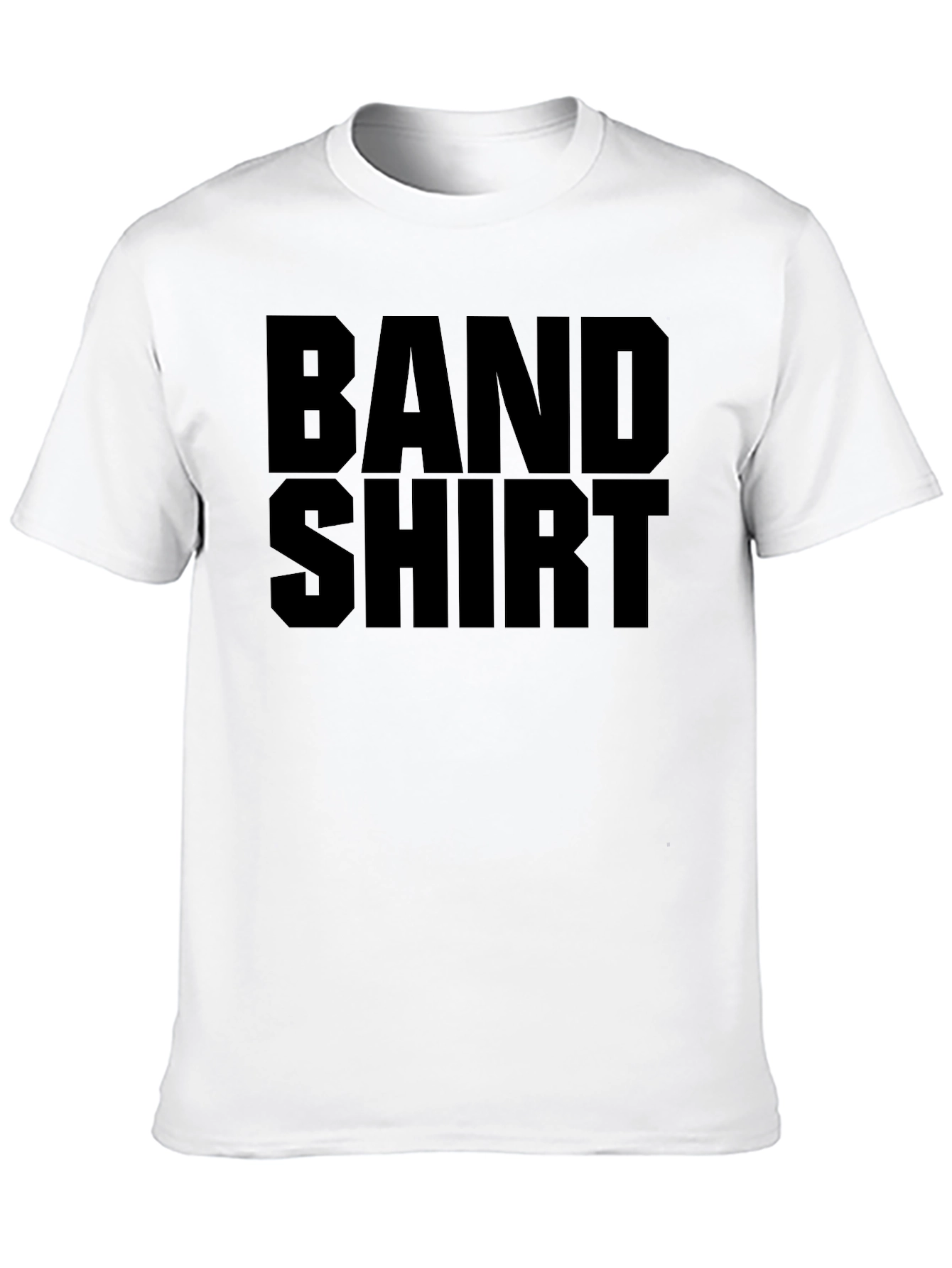 Band Shirt - Black Graphic Tee