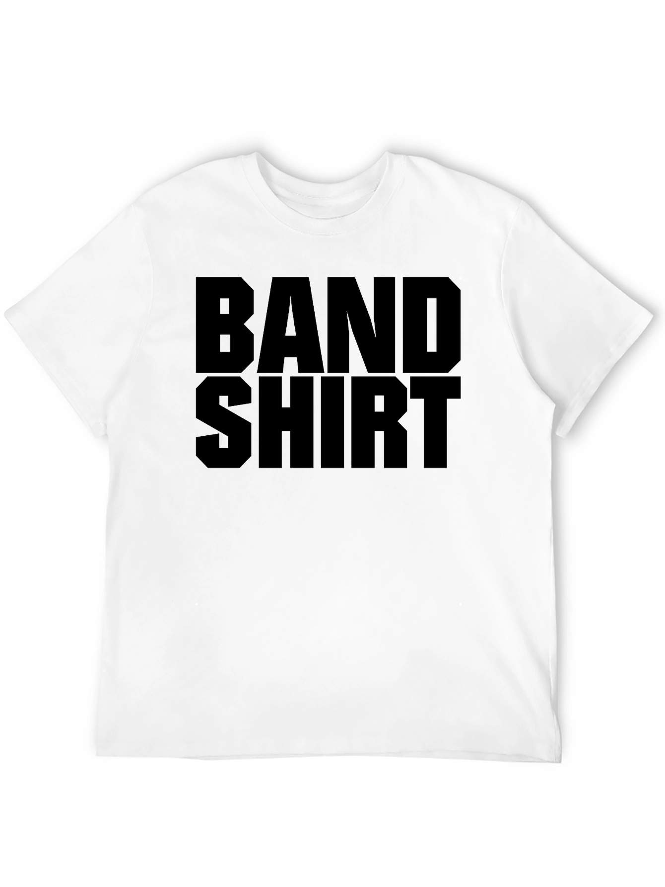 Band Shirt - Black Graphic Tee