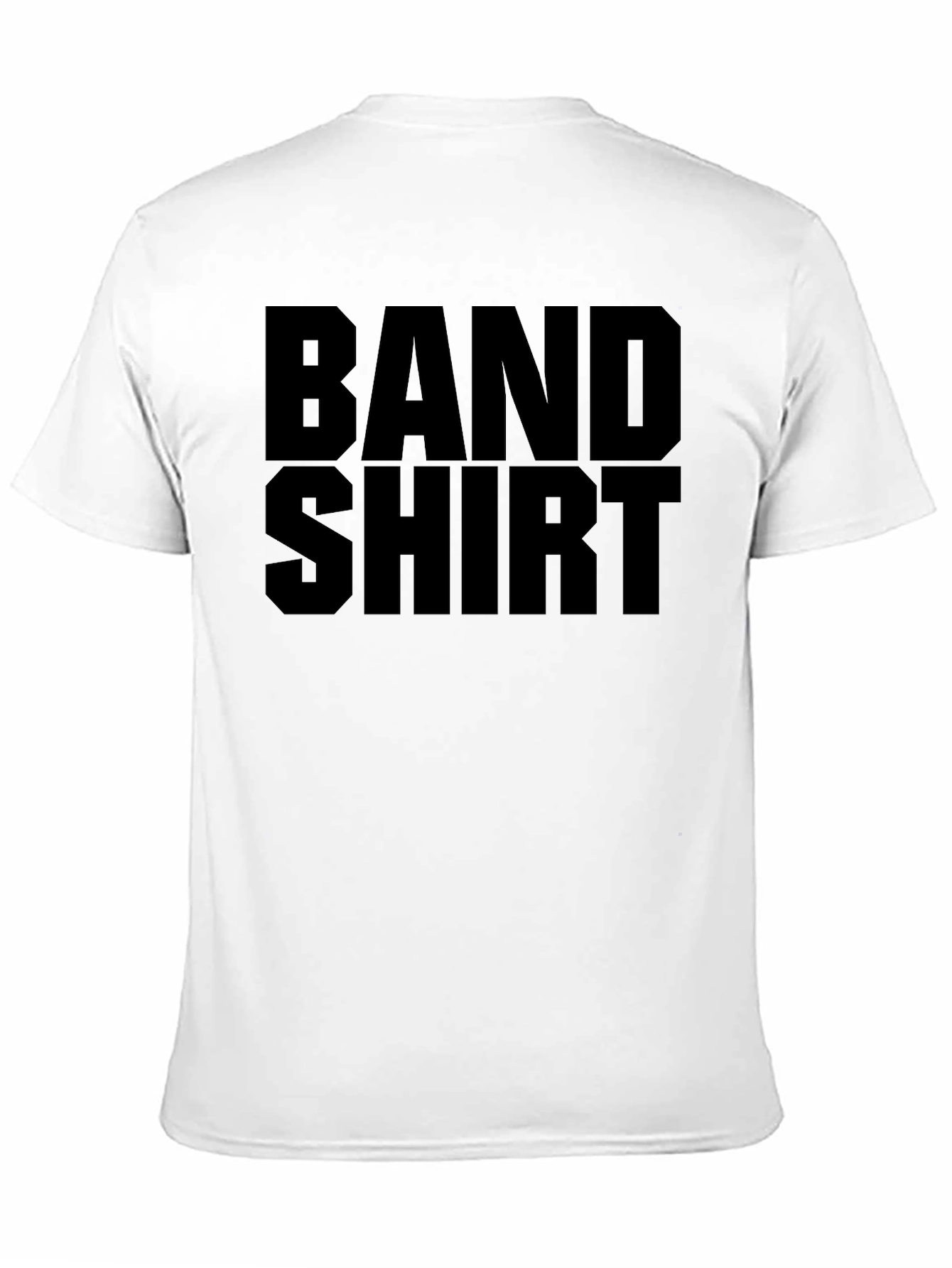Band Shirt - Black Graphic Tee
