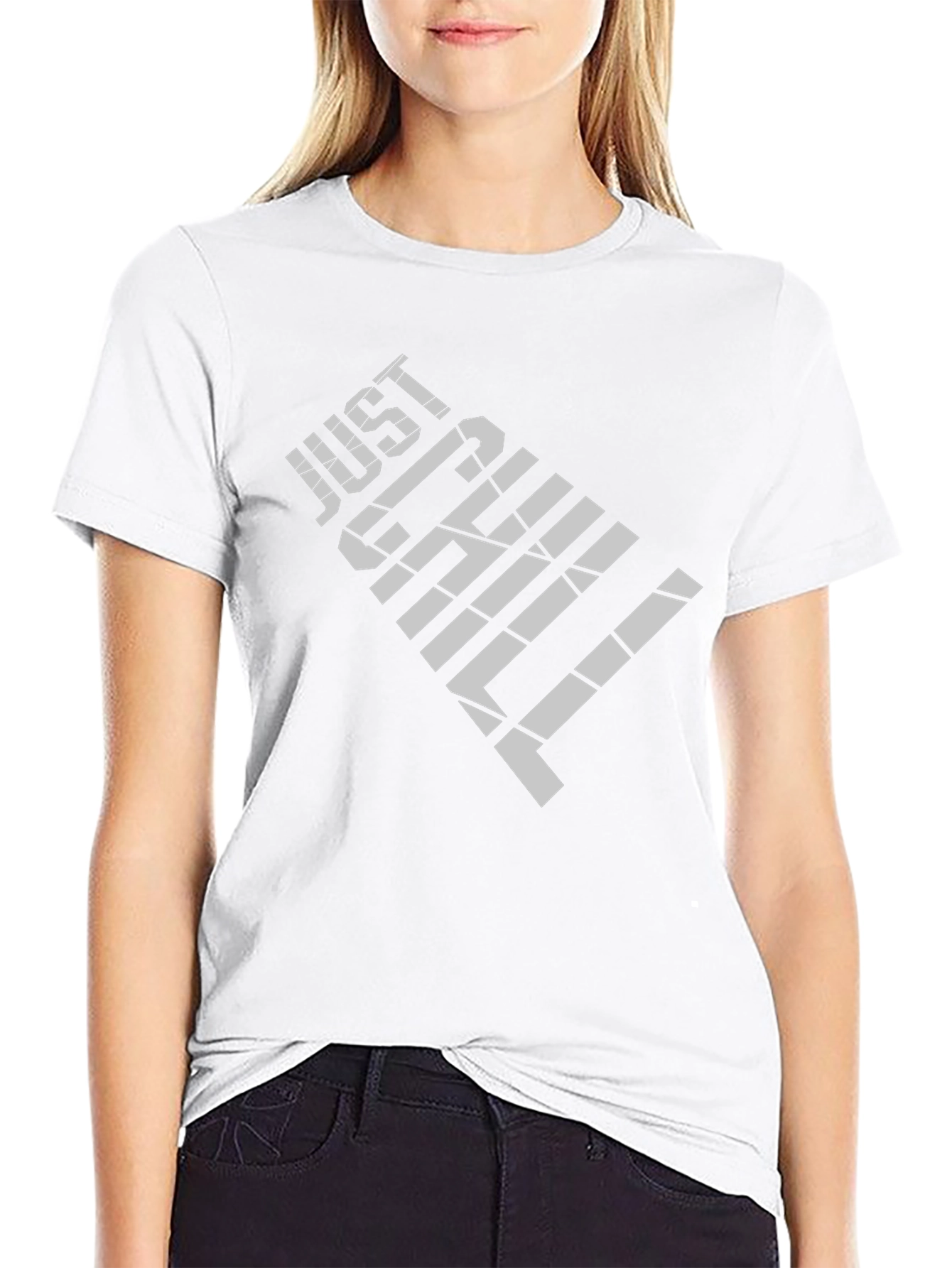 Just Chill Graphic Tee - Mens Black T-Shirt