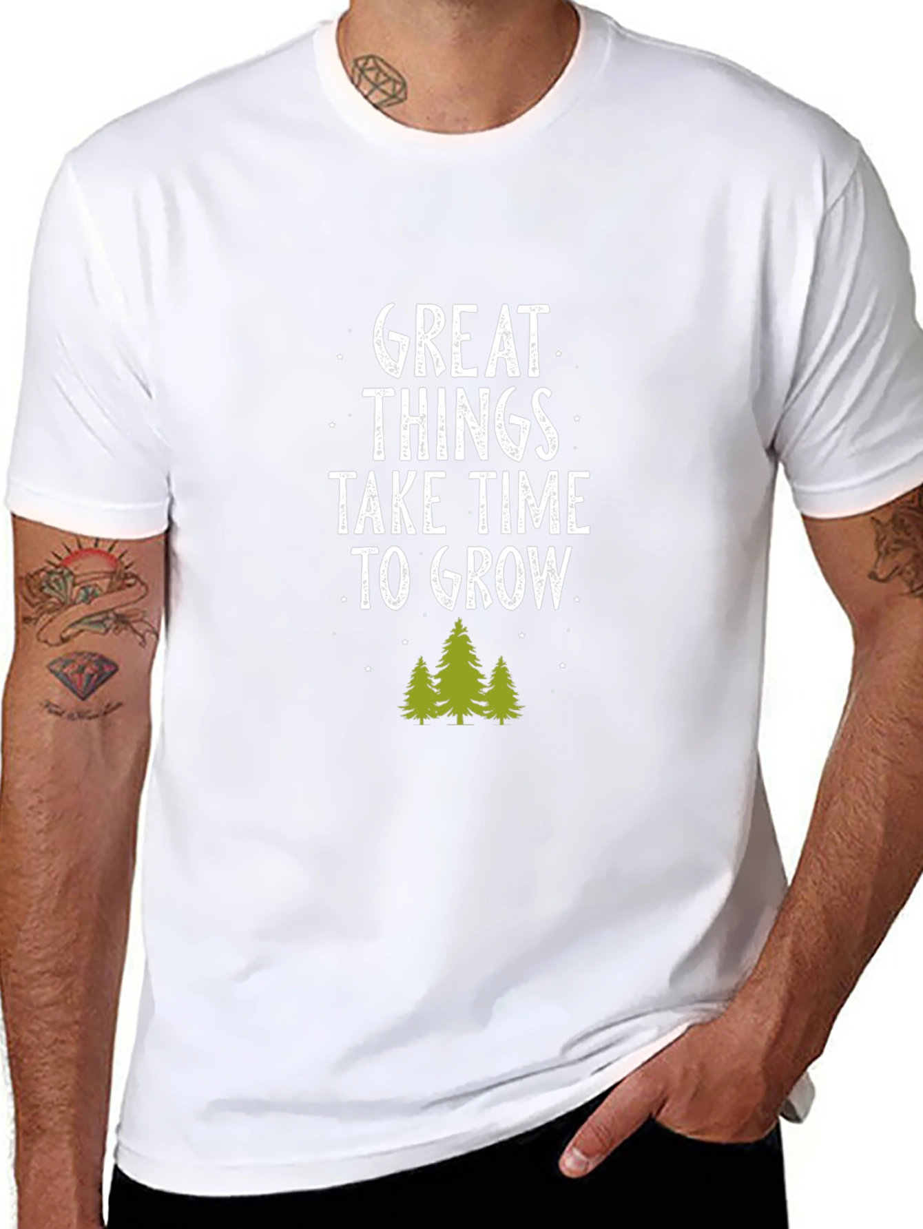 Great Things Take Time to Grow T-Shirt