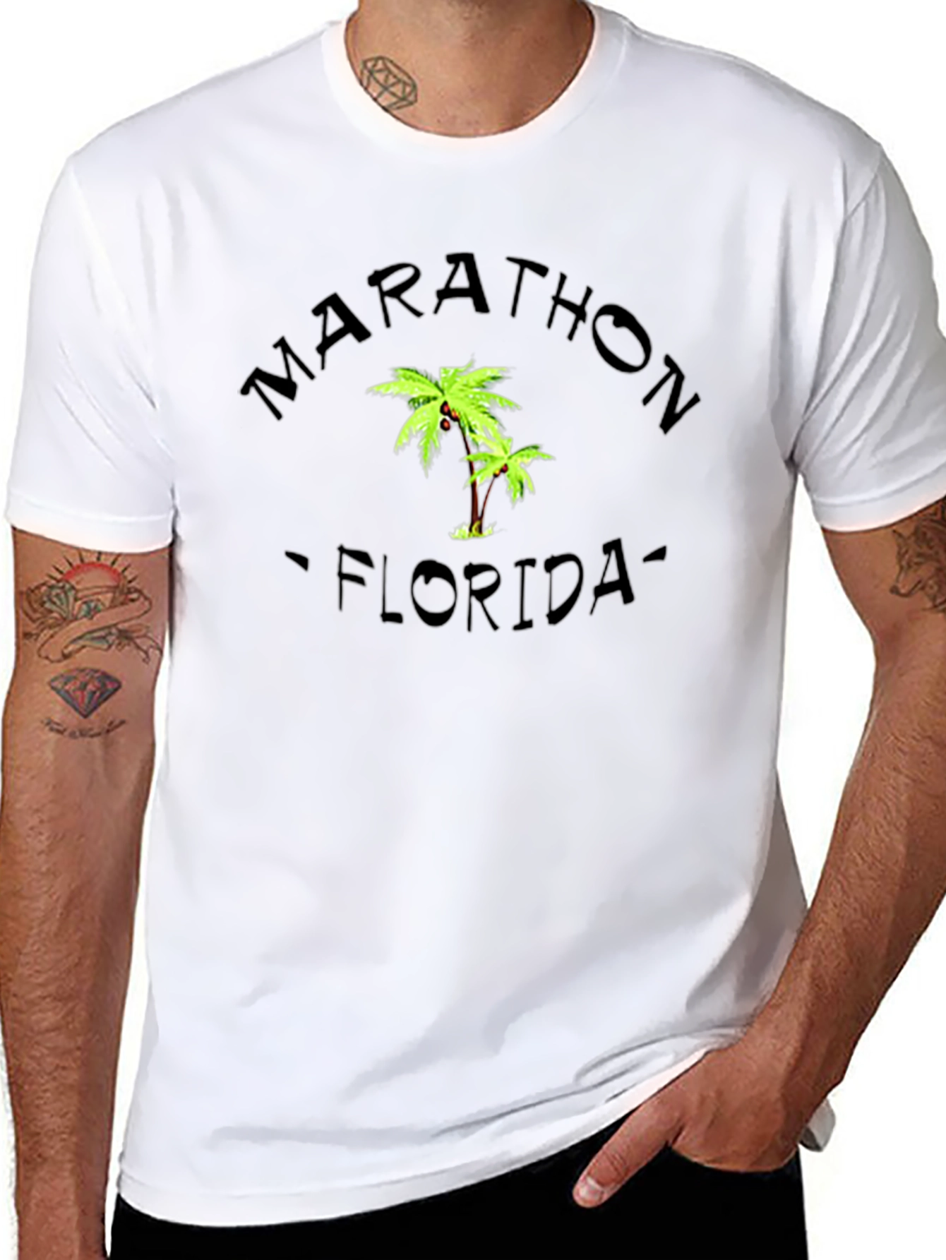 Marathon Florida Palm Tree T-Shirt