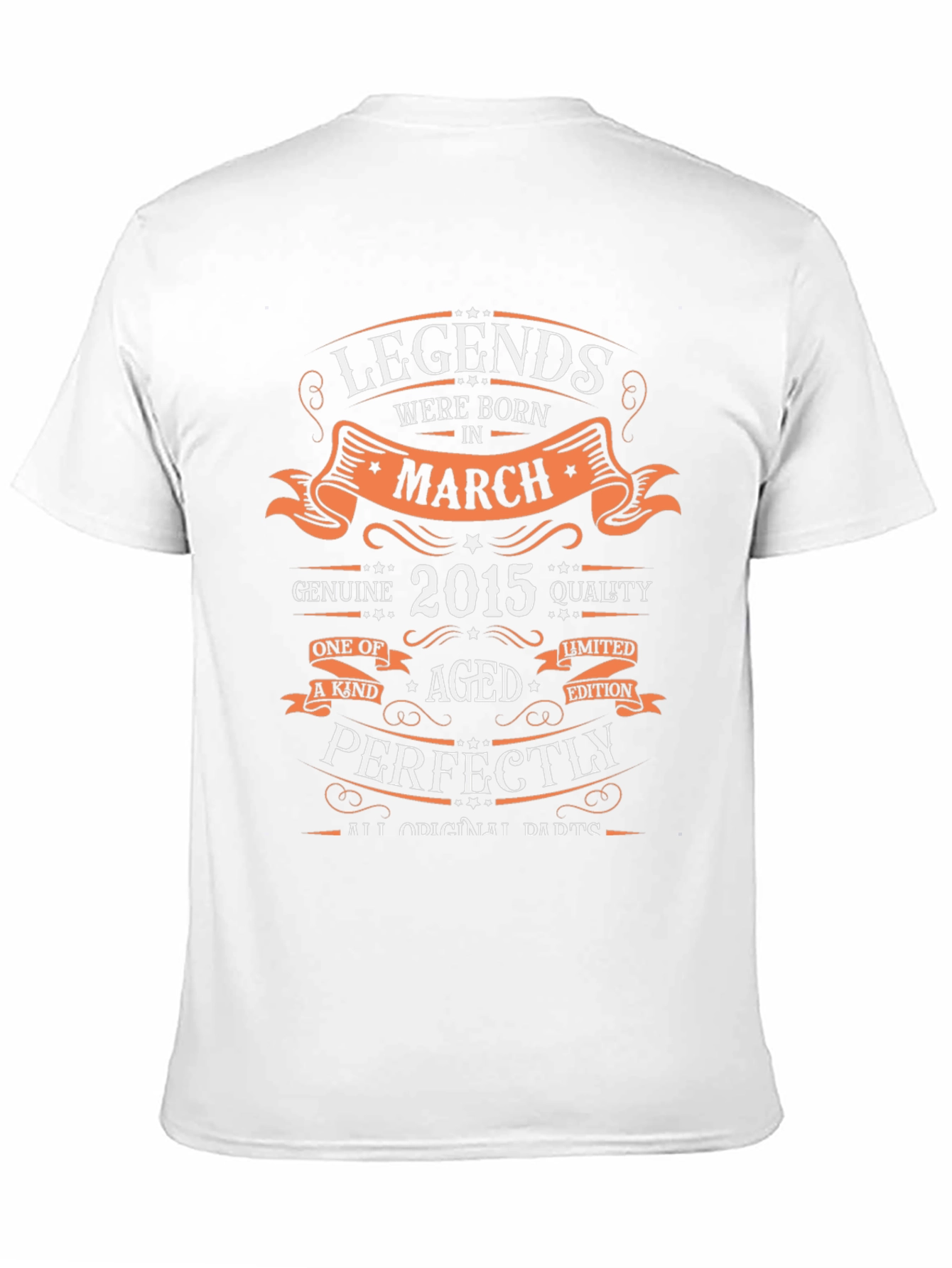 Legends Born In March 2015 T-Shirt