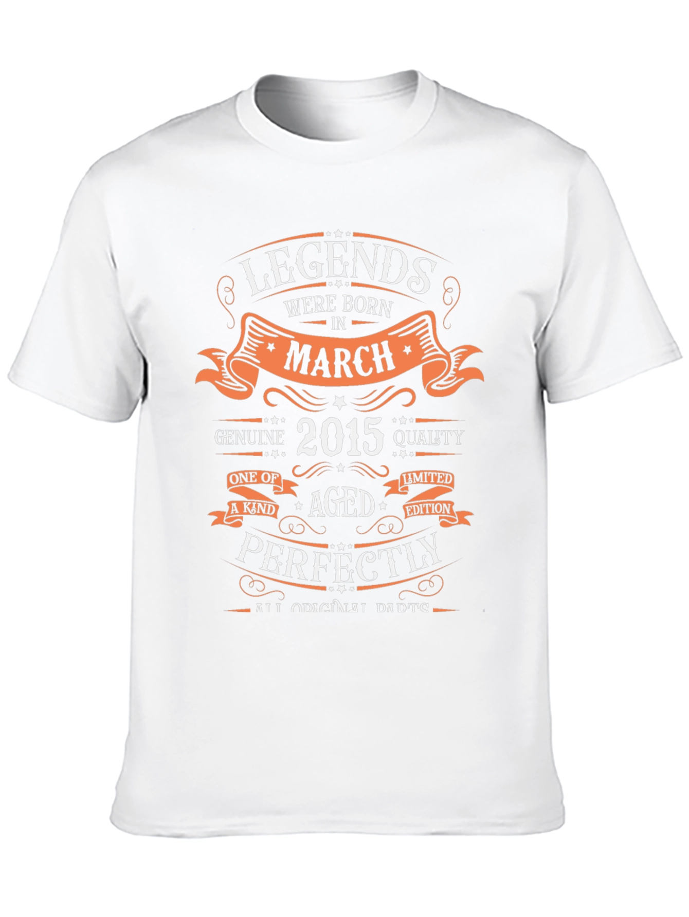 Legends Born In March 2015 T-Shirt