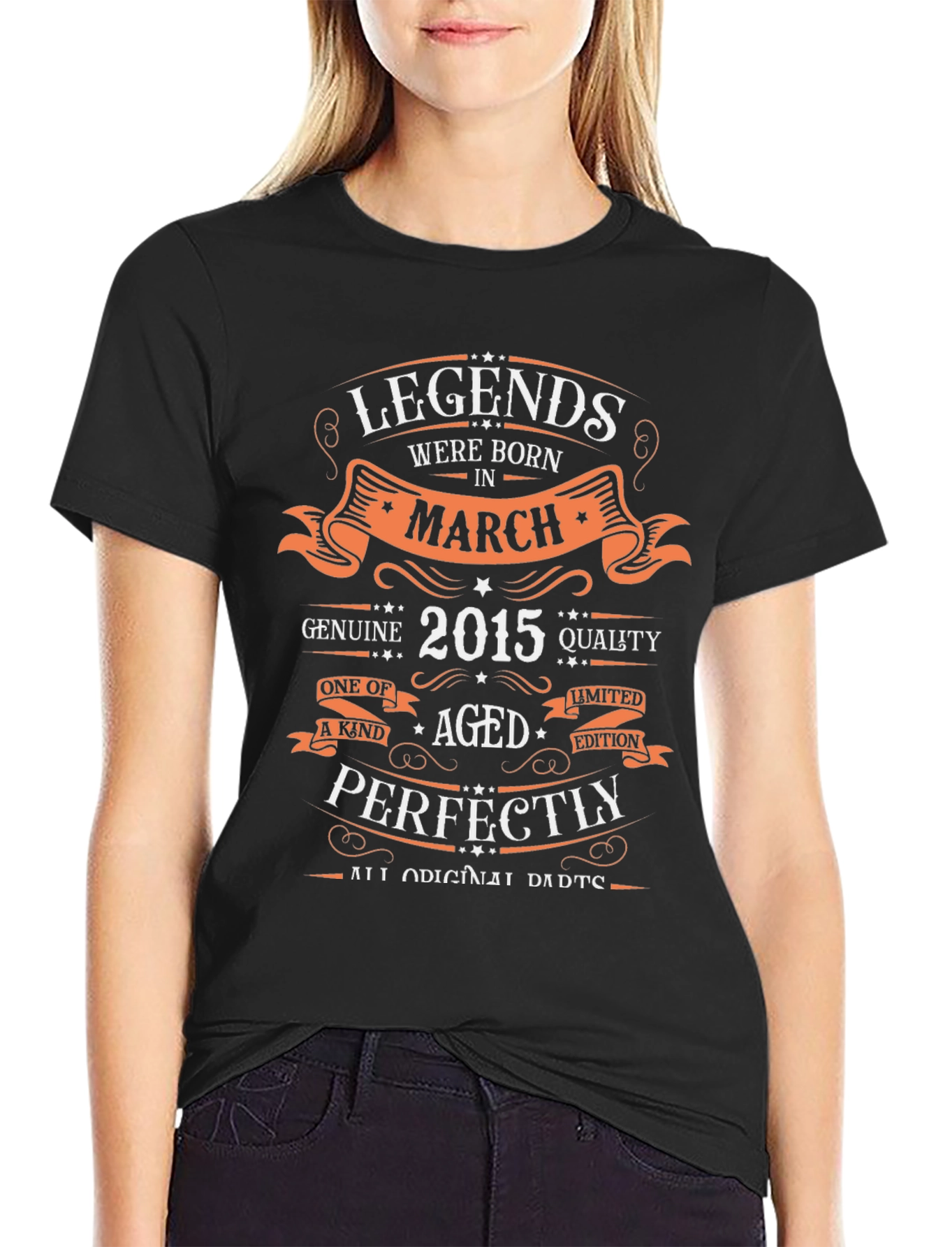 Legends Born In March 2015 T-Shirt