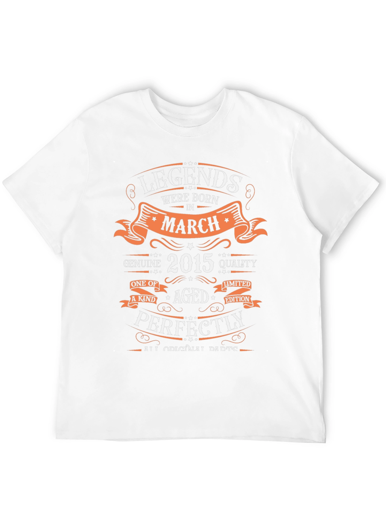 Legends Born In March 2015 T-Shirt