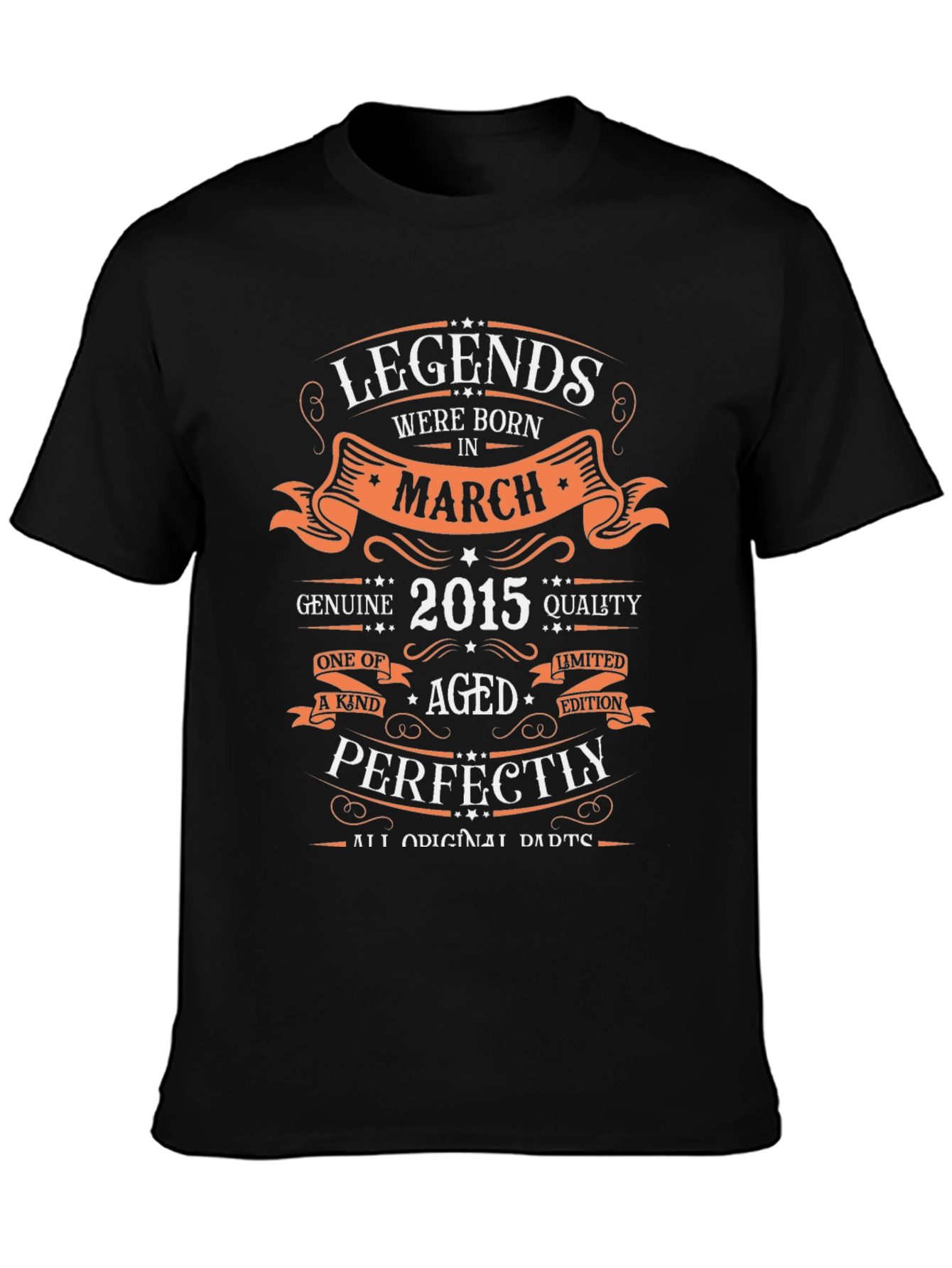 Legends Born In March 2015 T-Shirt