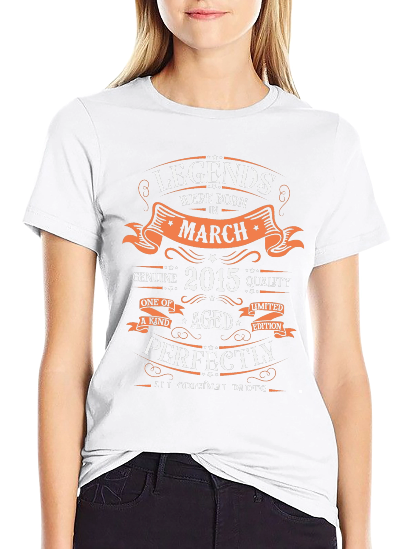 Legends Born In March 2015 T-Shirt