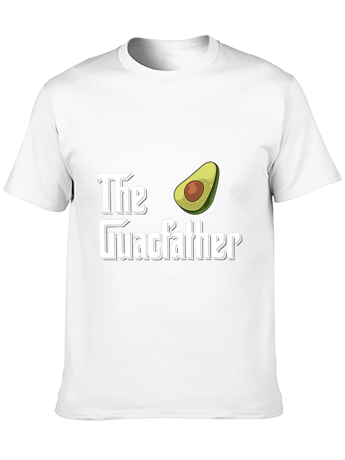 The Guacfather Avocado Graphic T-Shirt - Black