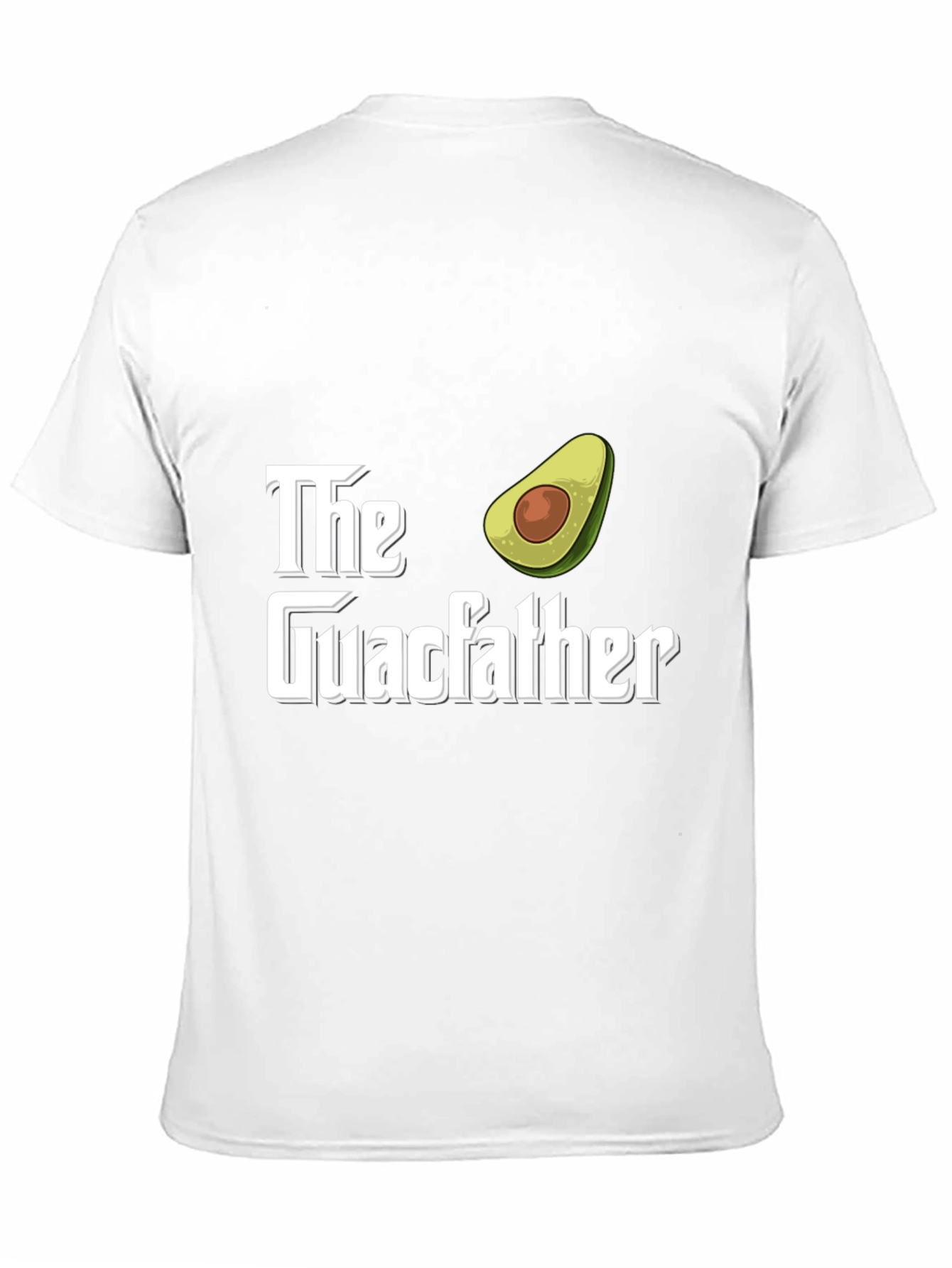The Guacfather Avocado Graphic T-Shirt - Black