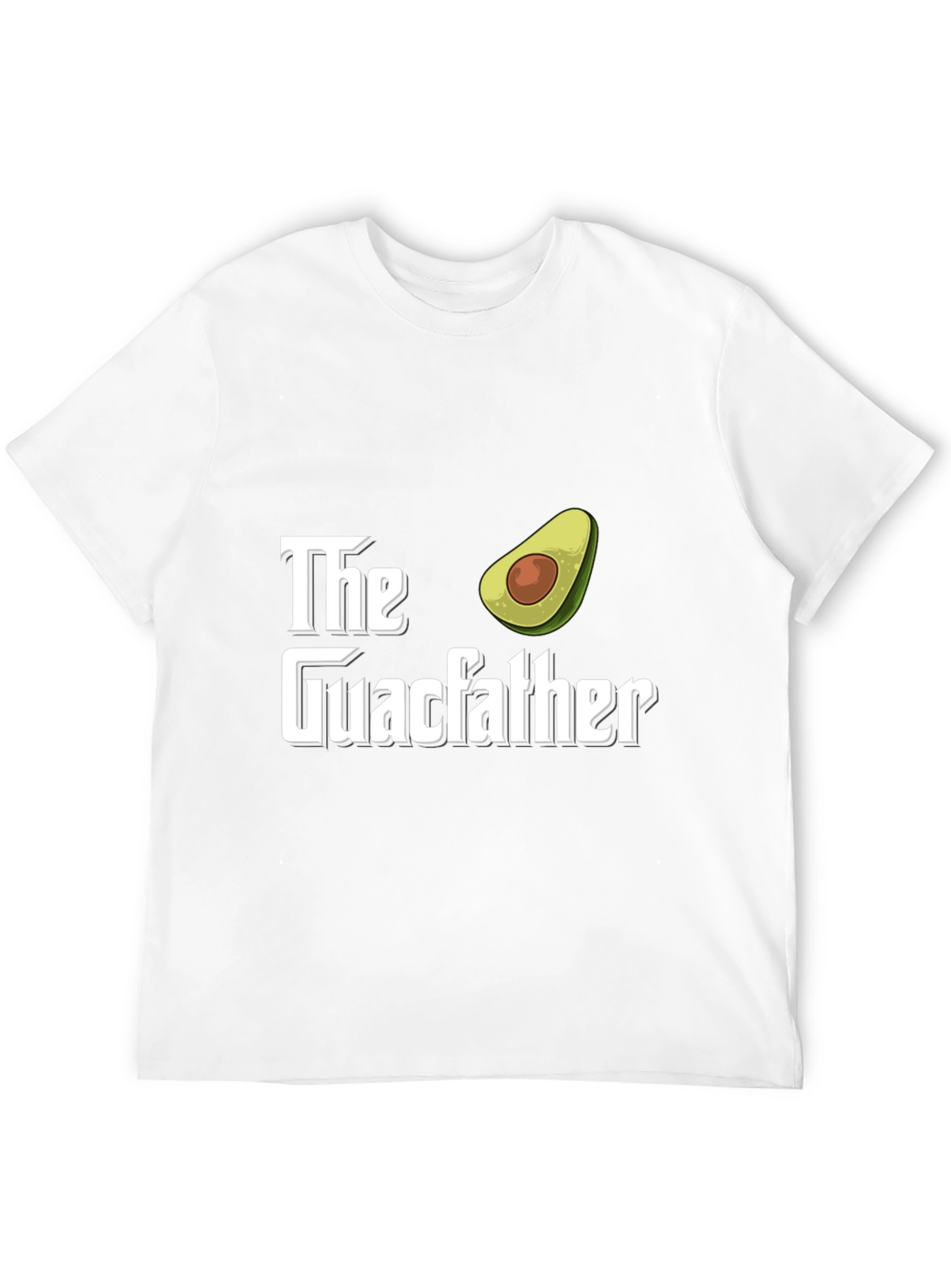 The Guacfather Avocado Graphic T-Shirt - Black