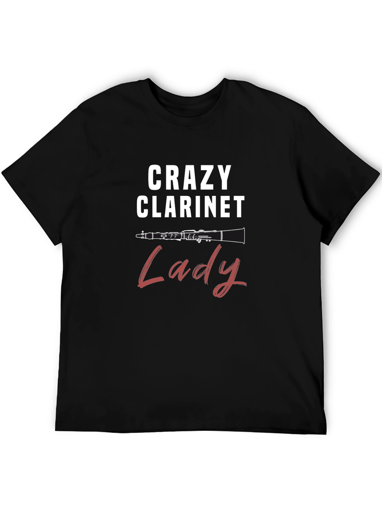 Crazy Clarinet Lady T-Shirt