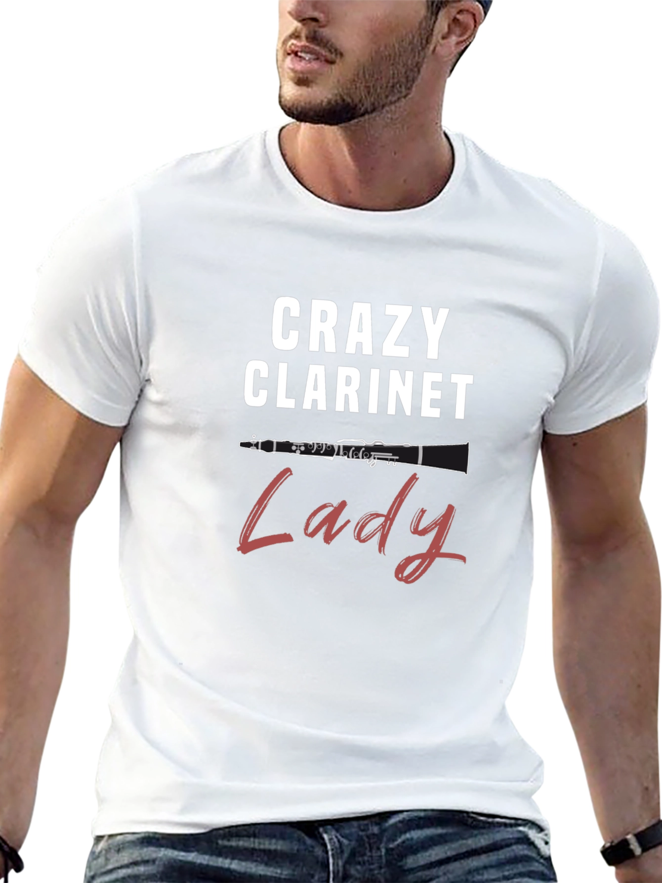 Crazy Clarinet Lady T-Shirt