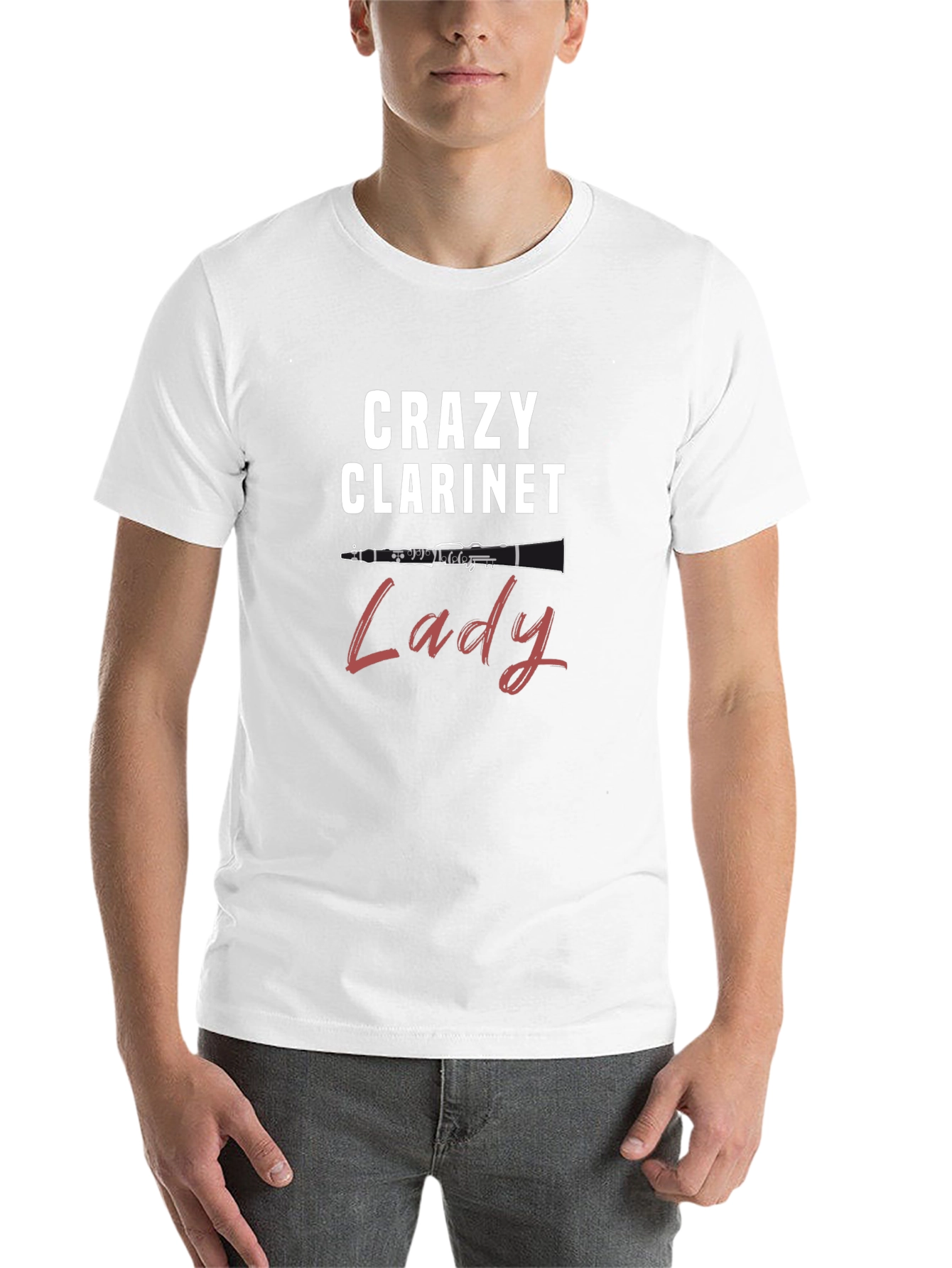 Crazy Clarinet Lady T-Shirt