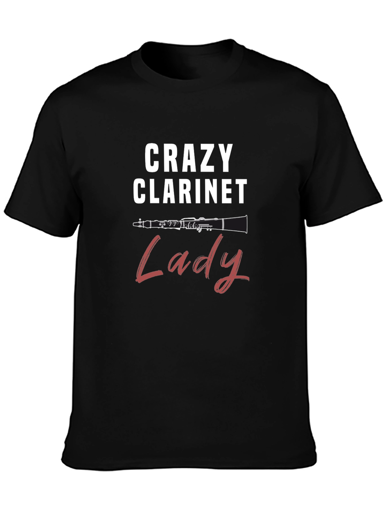 Crazy Clarinet Lady T-Shirt
