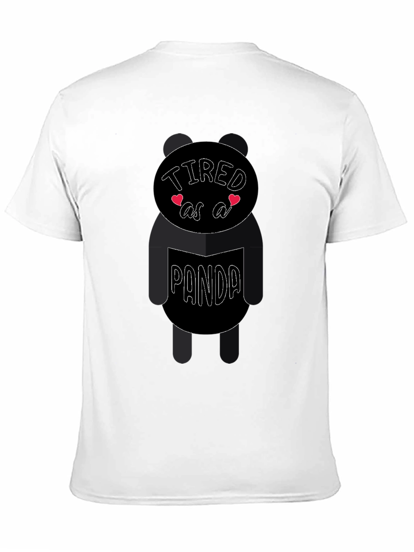 Tired as a Panda Graphic Tee