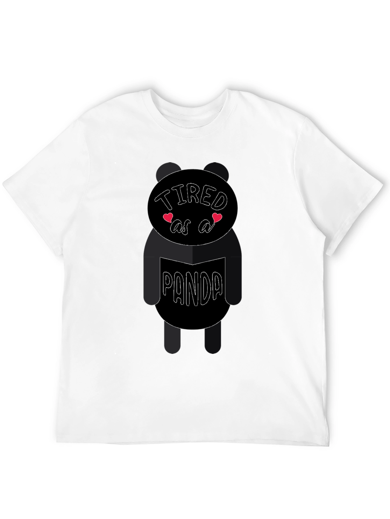 Tired as a Panda Graphic Tee