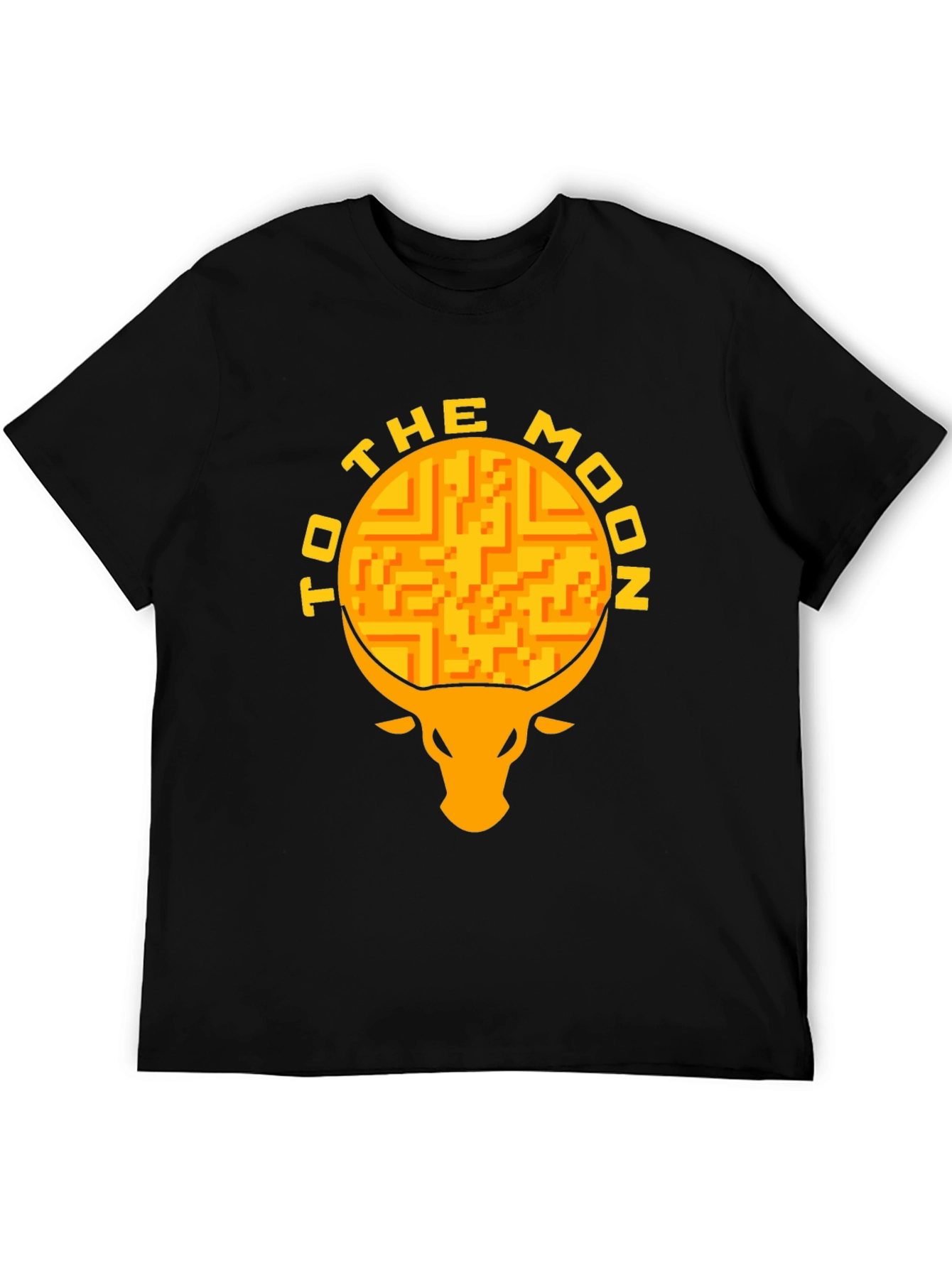 To The Moon Bull T-Shirt