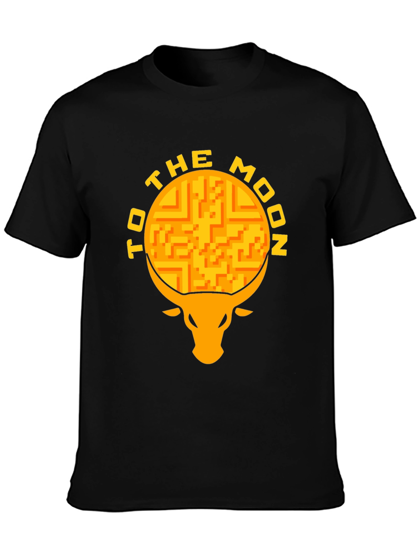 To The Moon Bull T-Shirt