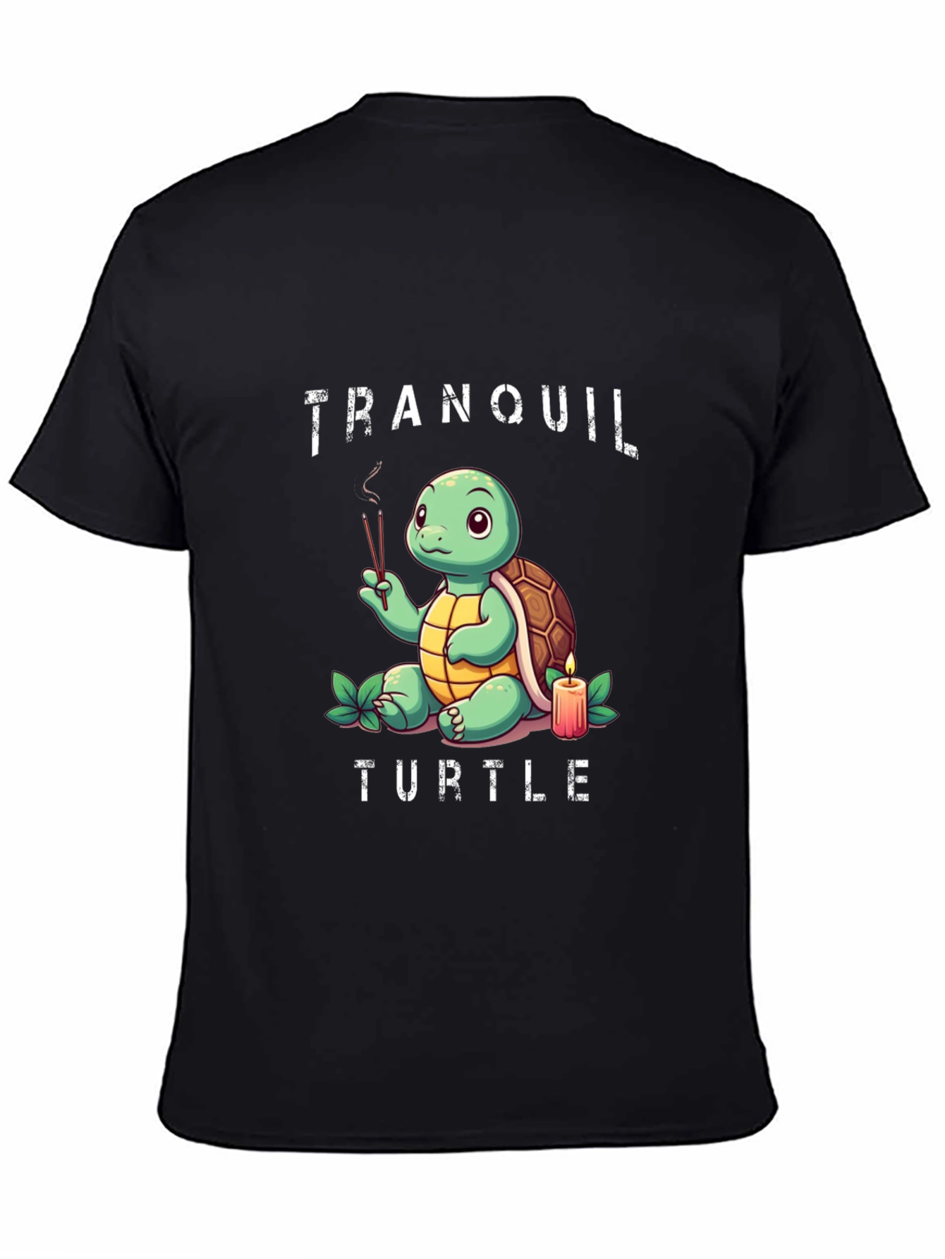 Tranquil Turtle Graphic T-Shirt