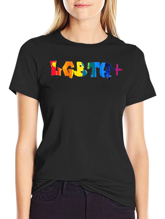LGBTQ+ Pride Rainbow Graphic T-Shirt