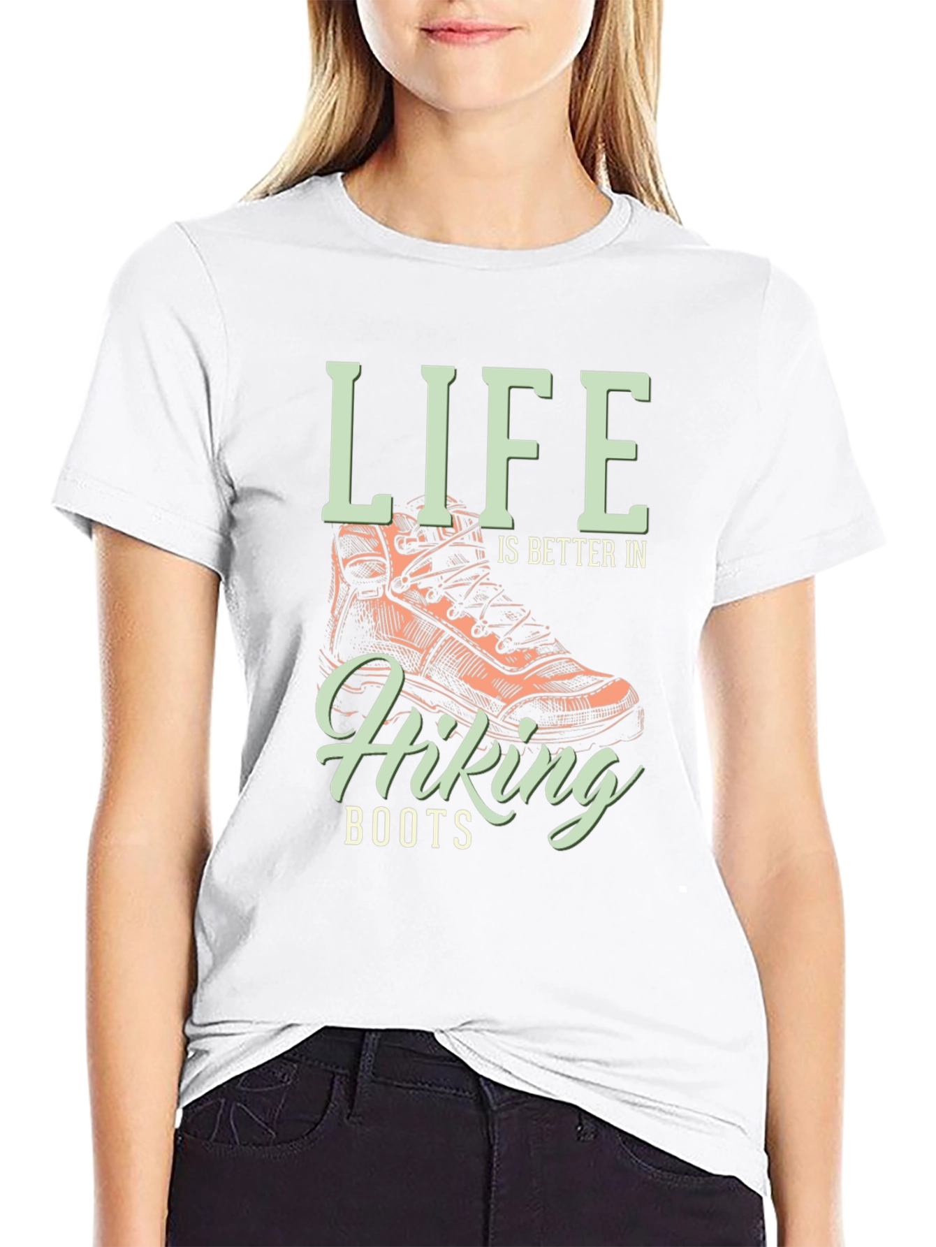 Life is Better in Hiking Boots T-Shirt