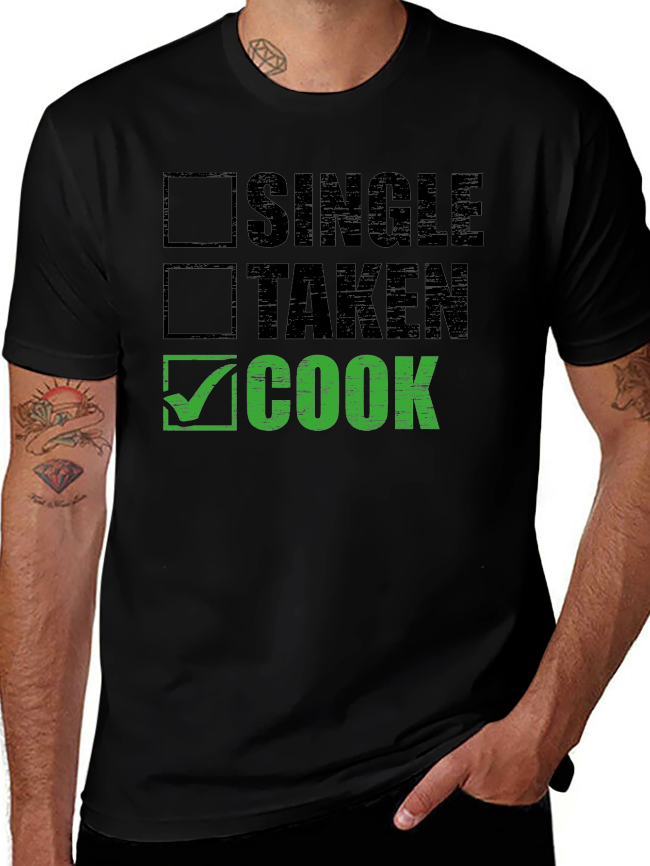 Single Taken Cook Graphic T-Shirt