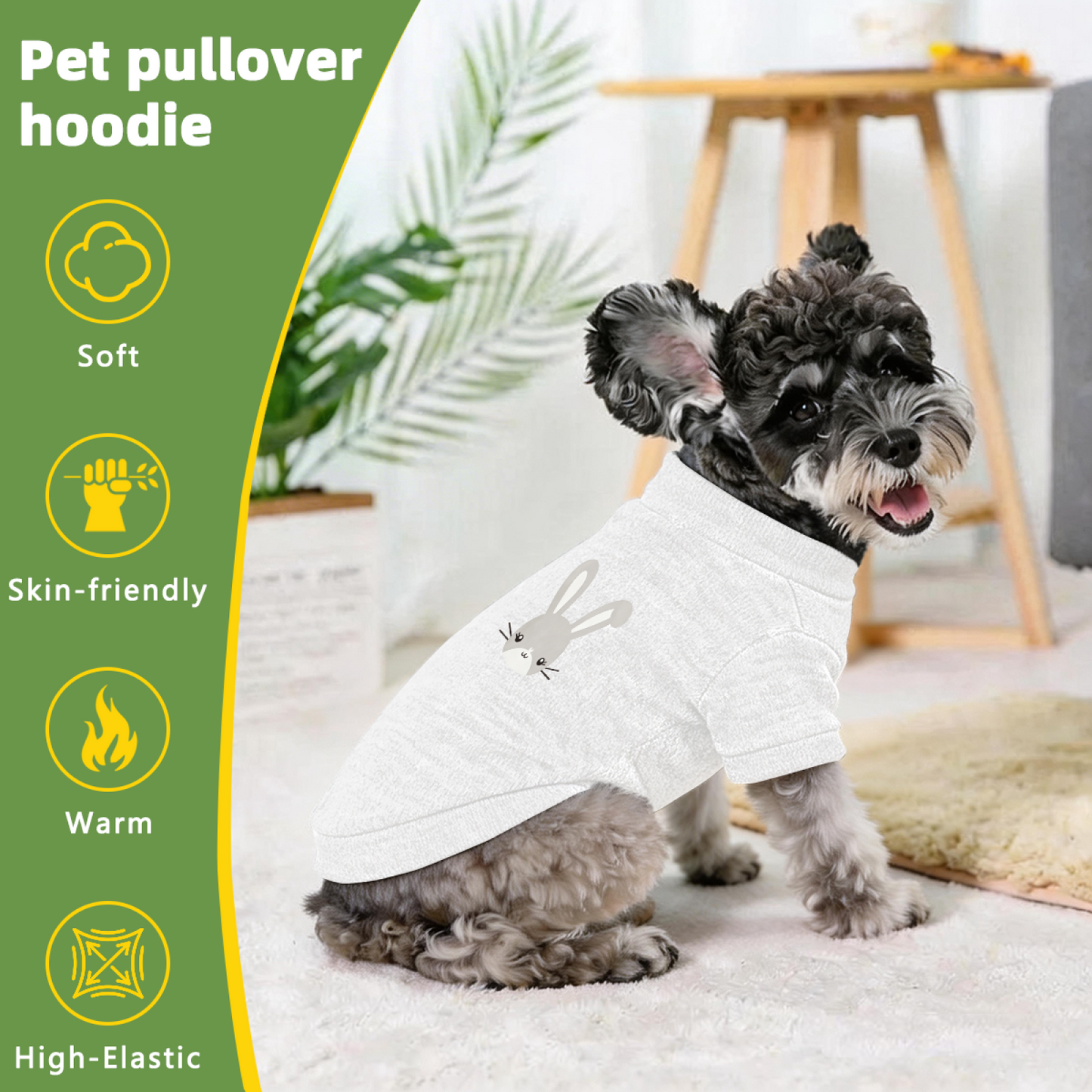 Stylish Solid Color All?Match Pet Cardigan Sweater