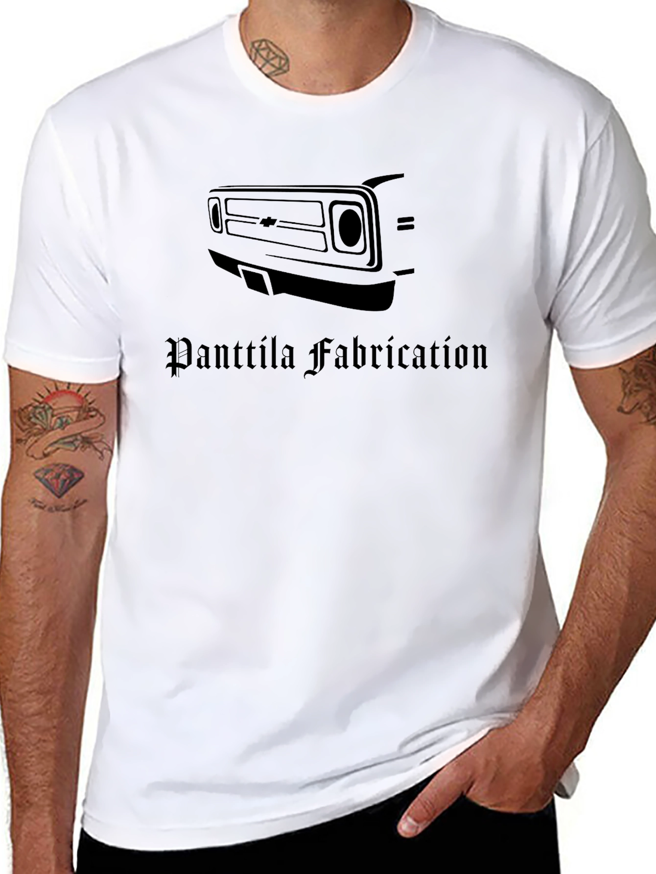 Panttila Fabrication Black Graphic Tee
