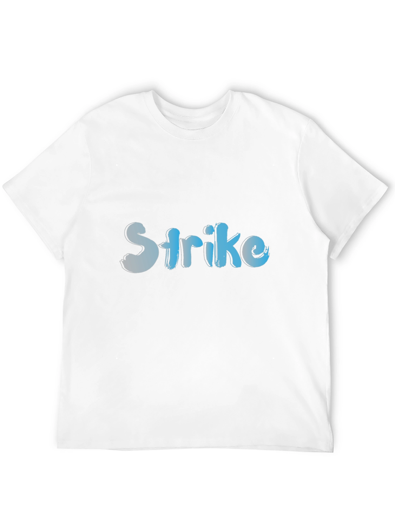Strike Graphic Tee - Stylish Black Cotton T-Shirt