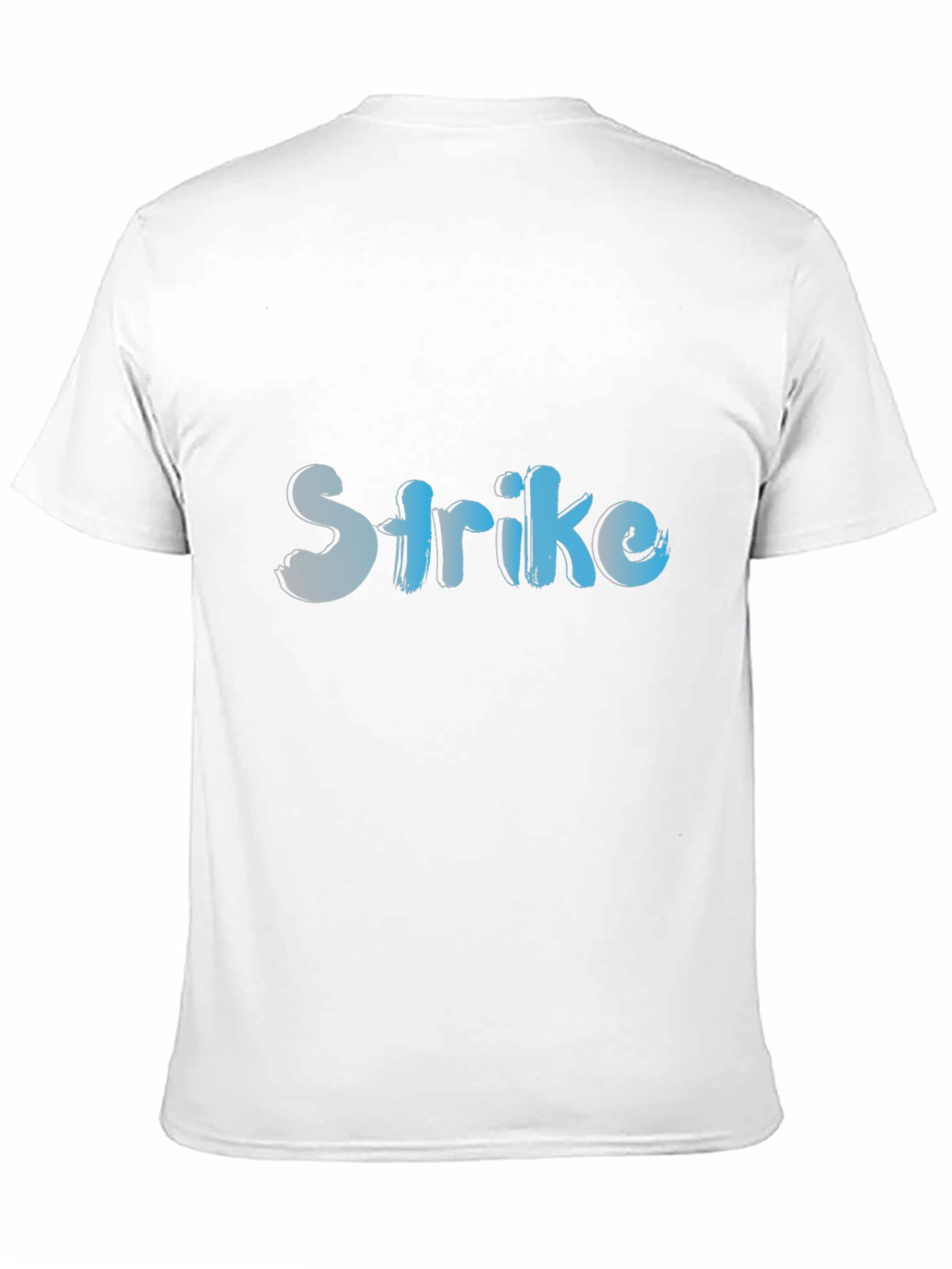 Strike Graphic Tee - Stylish Black Cotton T-Shirt