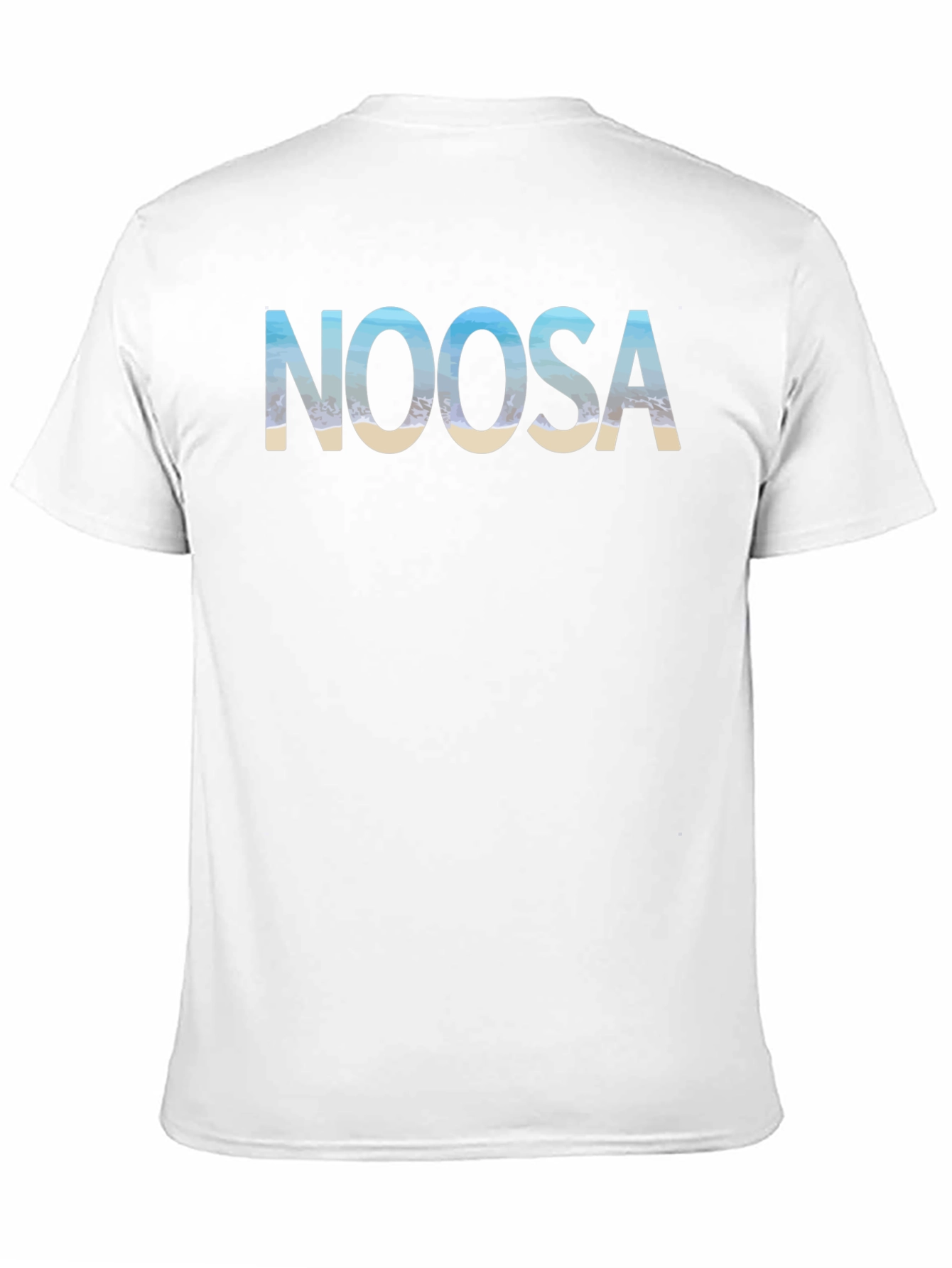 Noosa Beach Mens Black T-Shirt