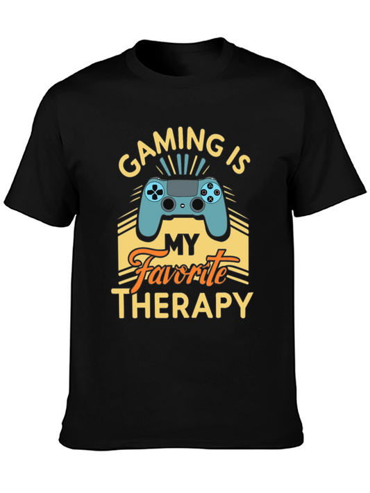Gaming is My Favorite Therapy T-Shirt