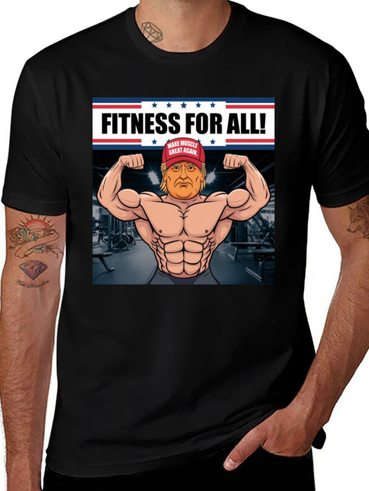 Fitness For All Trump Muscle T-Shirt