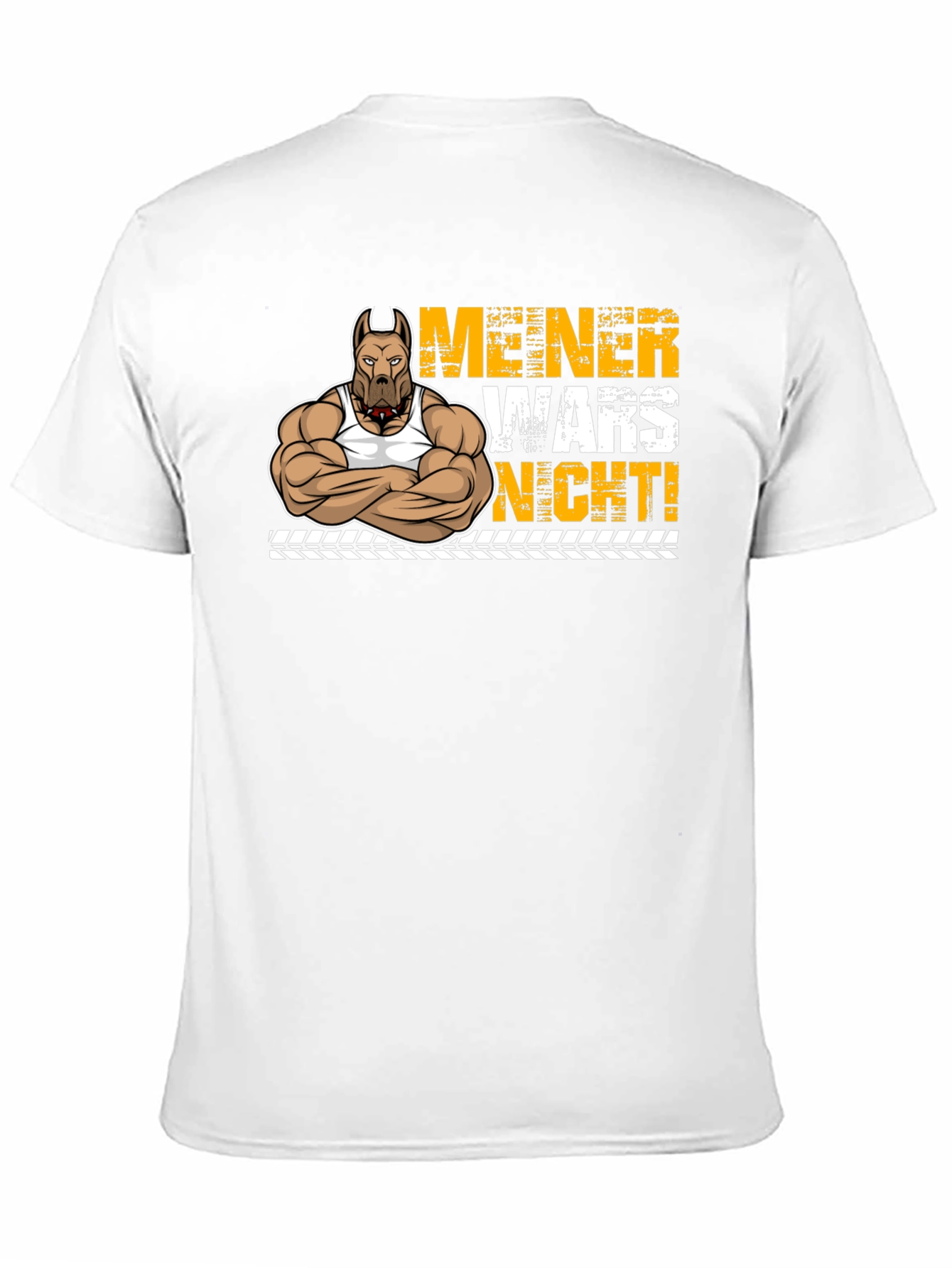Funny Pitbull Muscle Dog T-Shirt