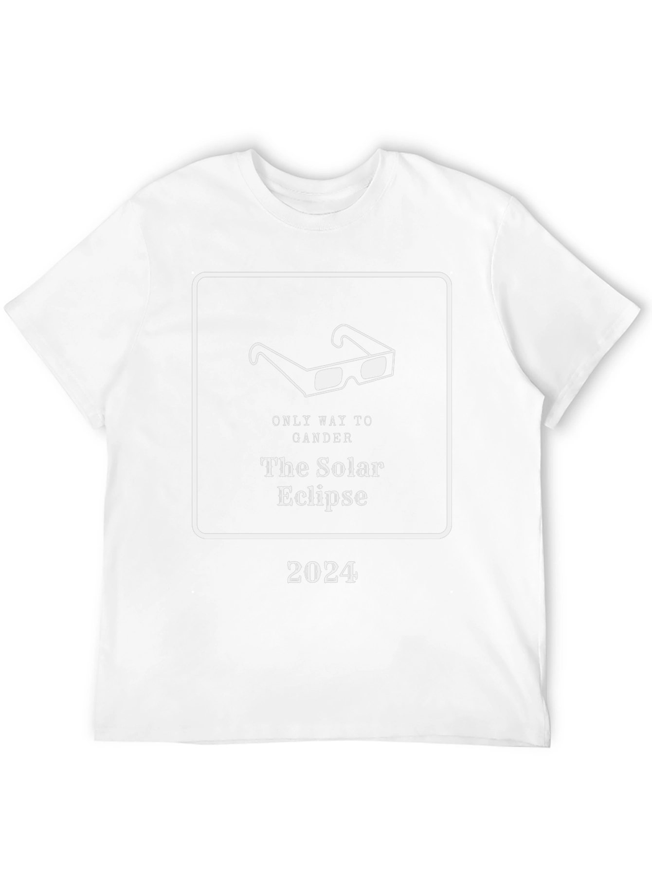 Solar Eclipse 2024 T-Shirt - Only Way to Gander