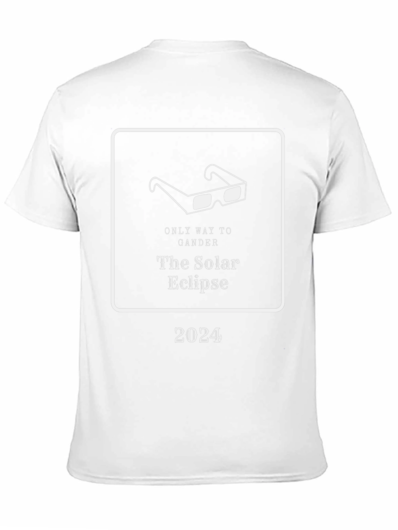 Solar Eclipse 2024 T-Shirt - Only Way to Gander