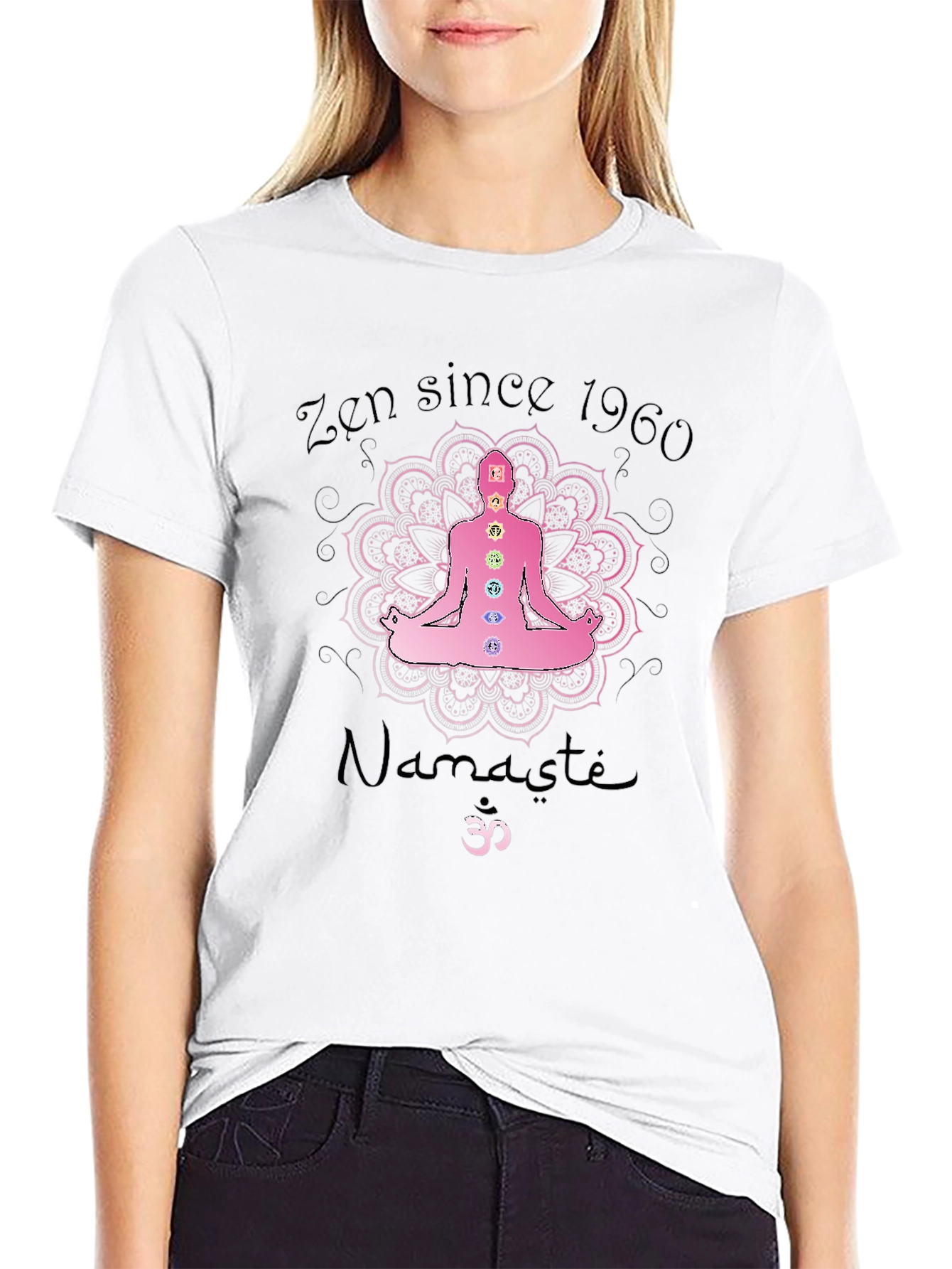 Zen Since 1960 Namaste Chakra T-Shirt