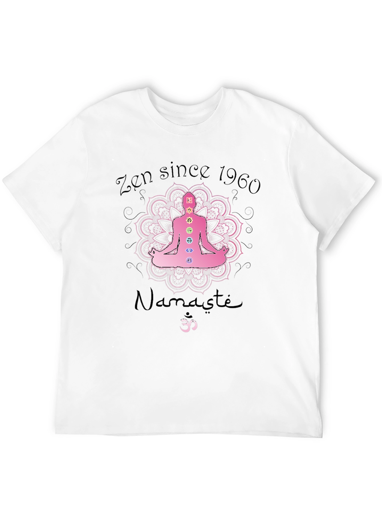 Zen Since 1960 Namaste Chakra T-Shirt