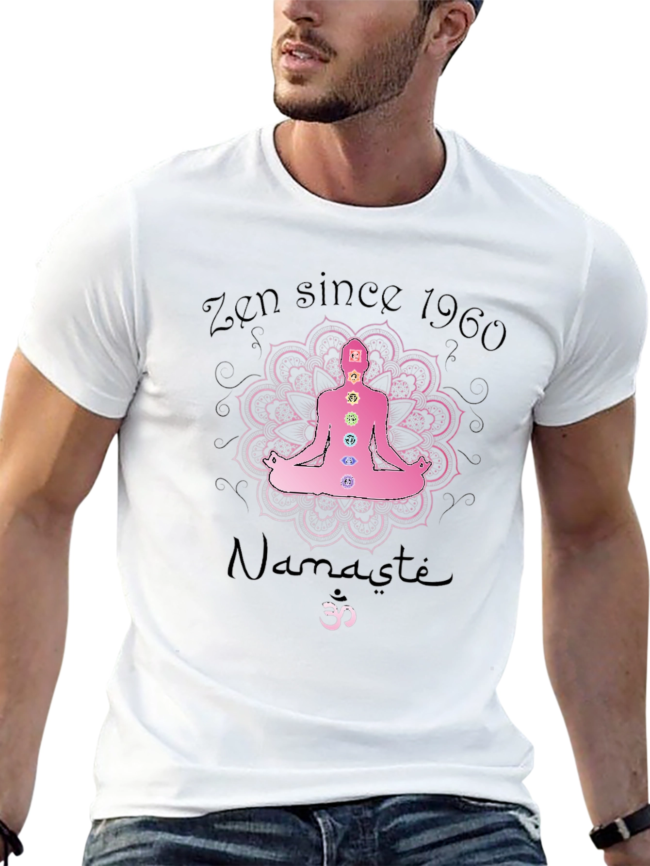 Zen Since 1960 Namaste Chakra T-Shirt