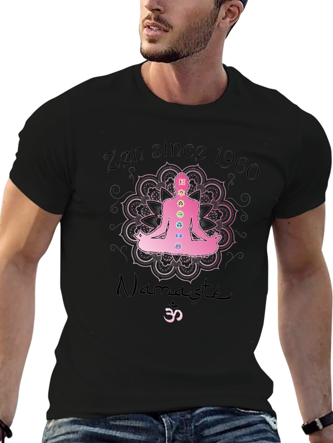 Zen Since 1960 Namaste Chakra T-Shirt