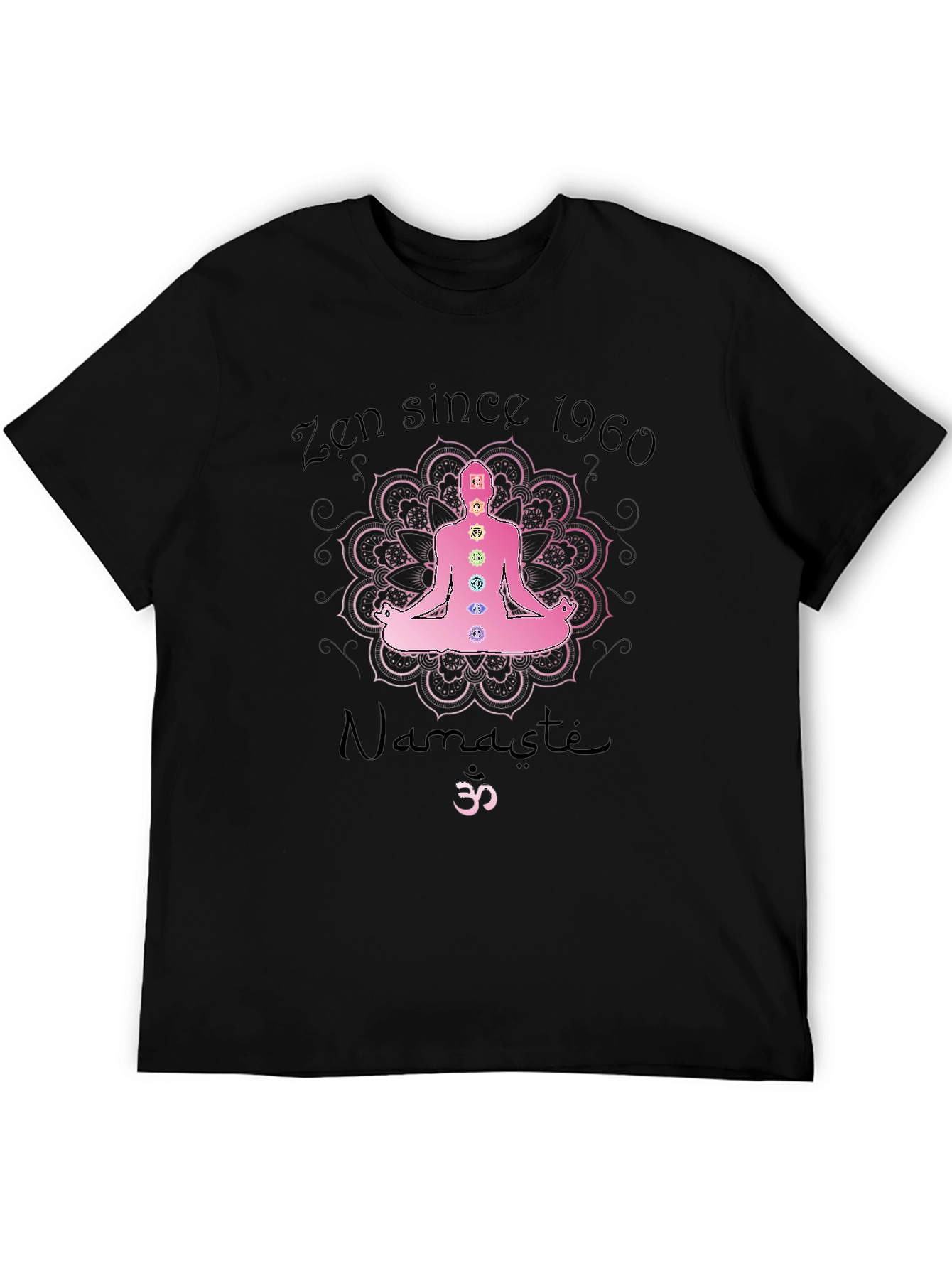 Zen Since 1960 Namaste Chakra T-Shirt