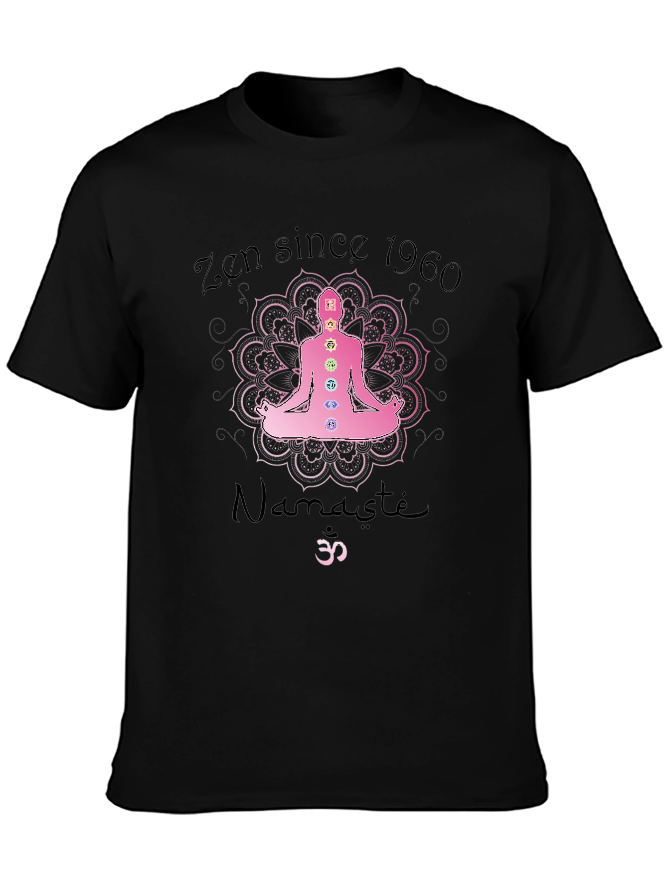 Zen Since 1960 Namaste Chakra T-Shirt