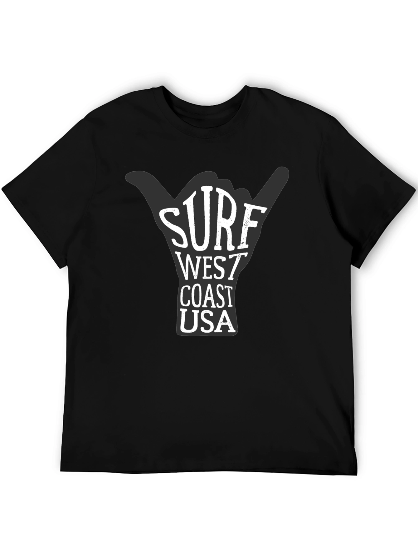 Surf West Coast USA Graphic T-Shirt