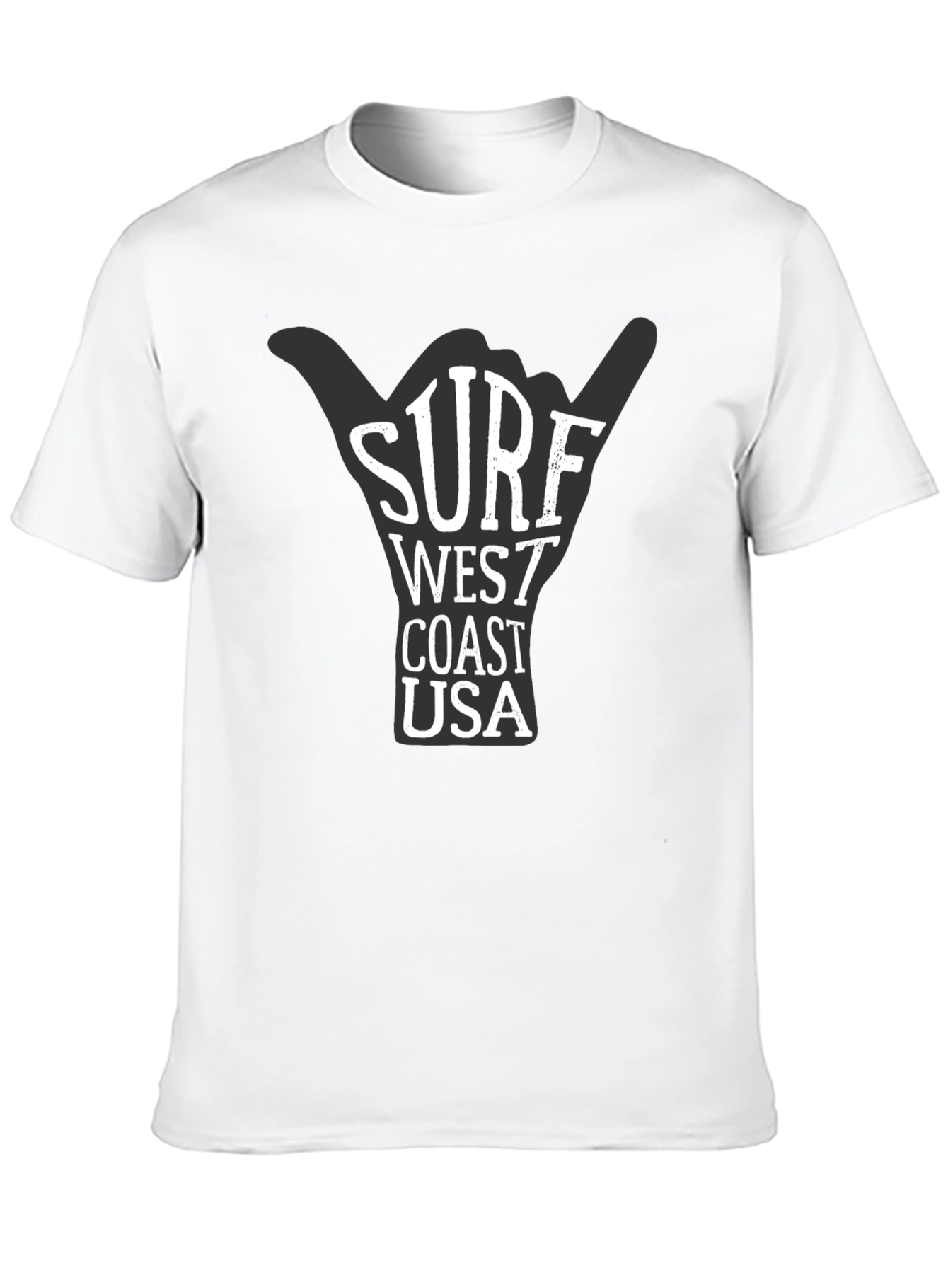 Surf West Coast USA Graphic T-Shirt