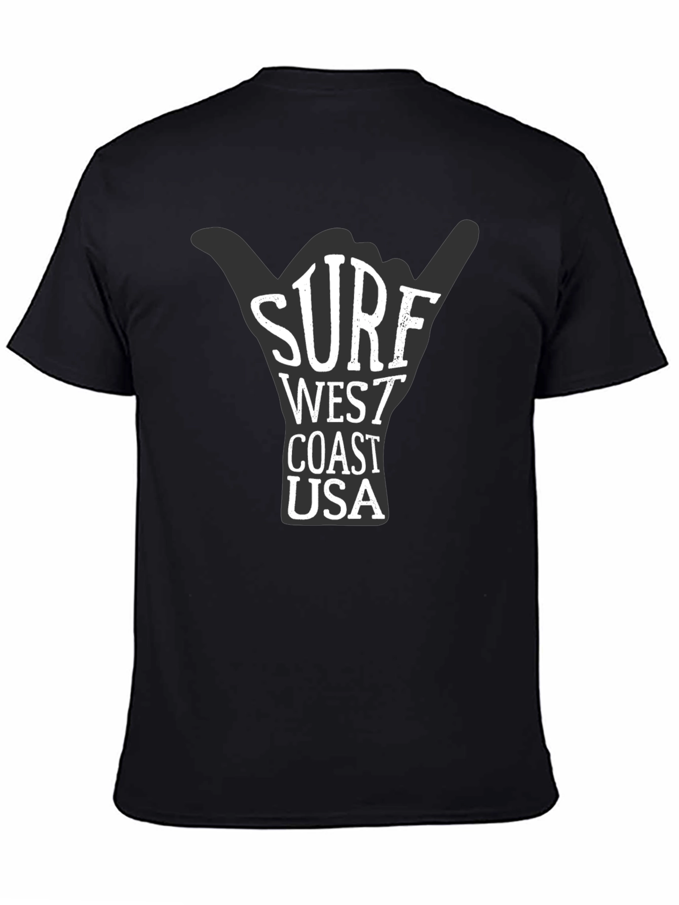 Surf West Coast USA Graphic T-Shirt